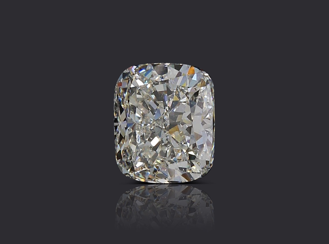 2.14 ct. Cushion Diamond I SI2 None GIA