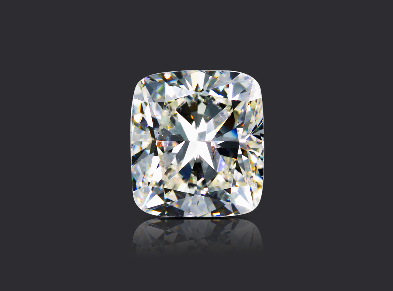5.01 ct. Cushion Diamond J SI2 None GIA