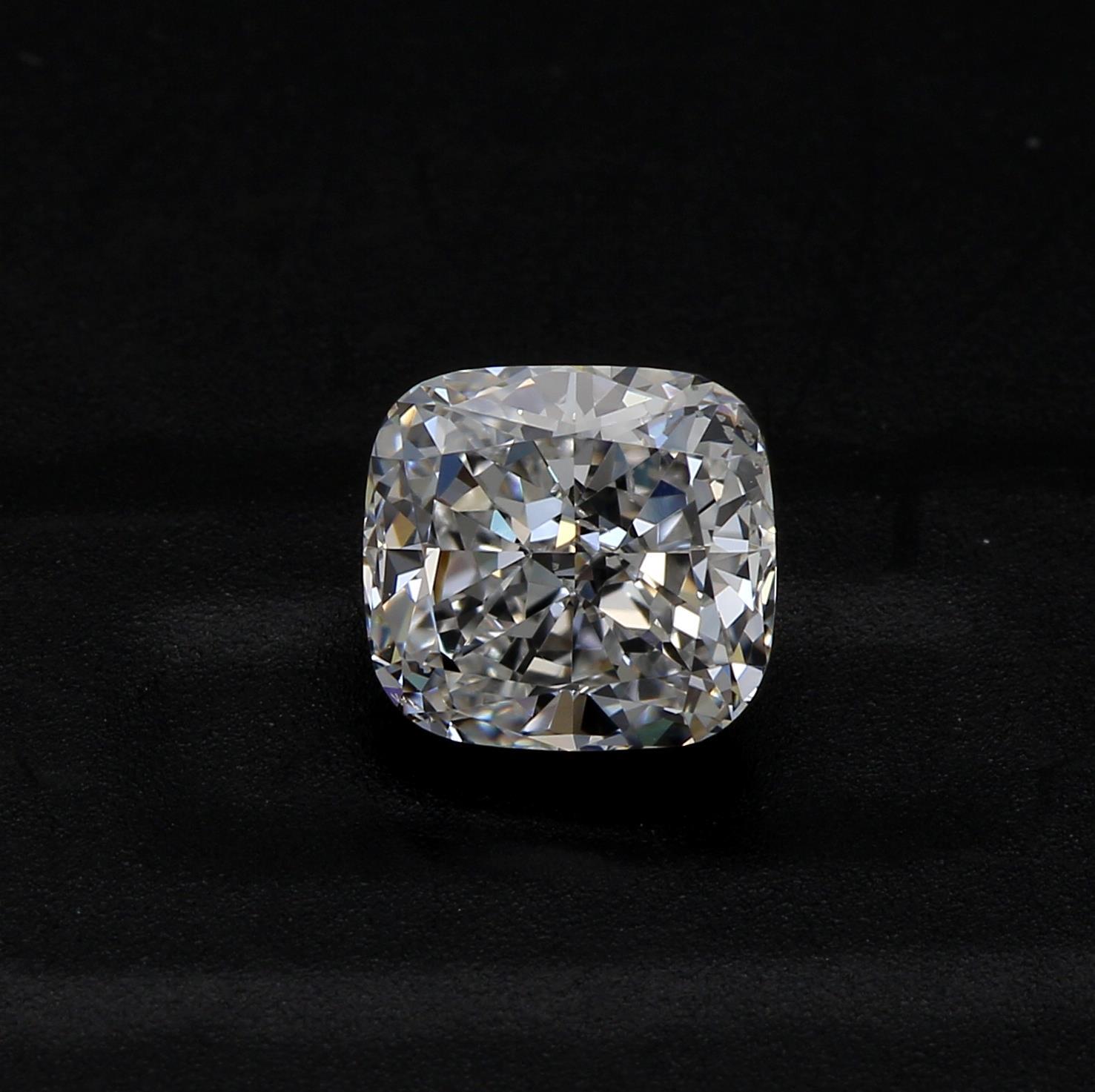 1.01 ct. Cushion Diamond E SI1 None GIA