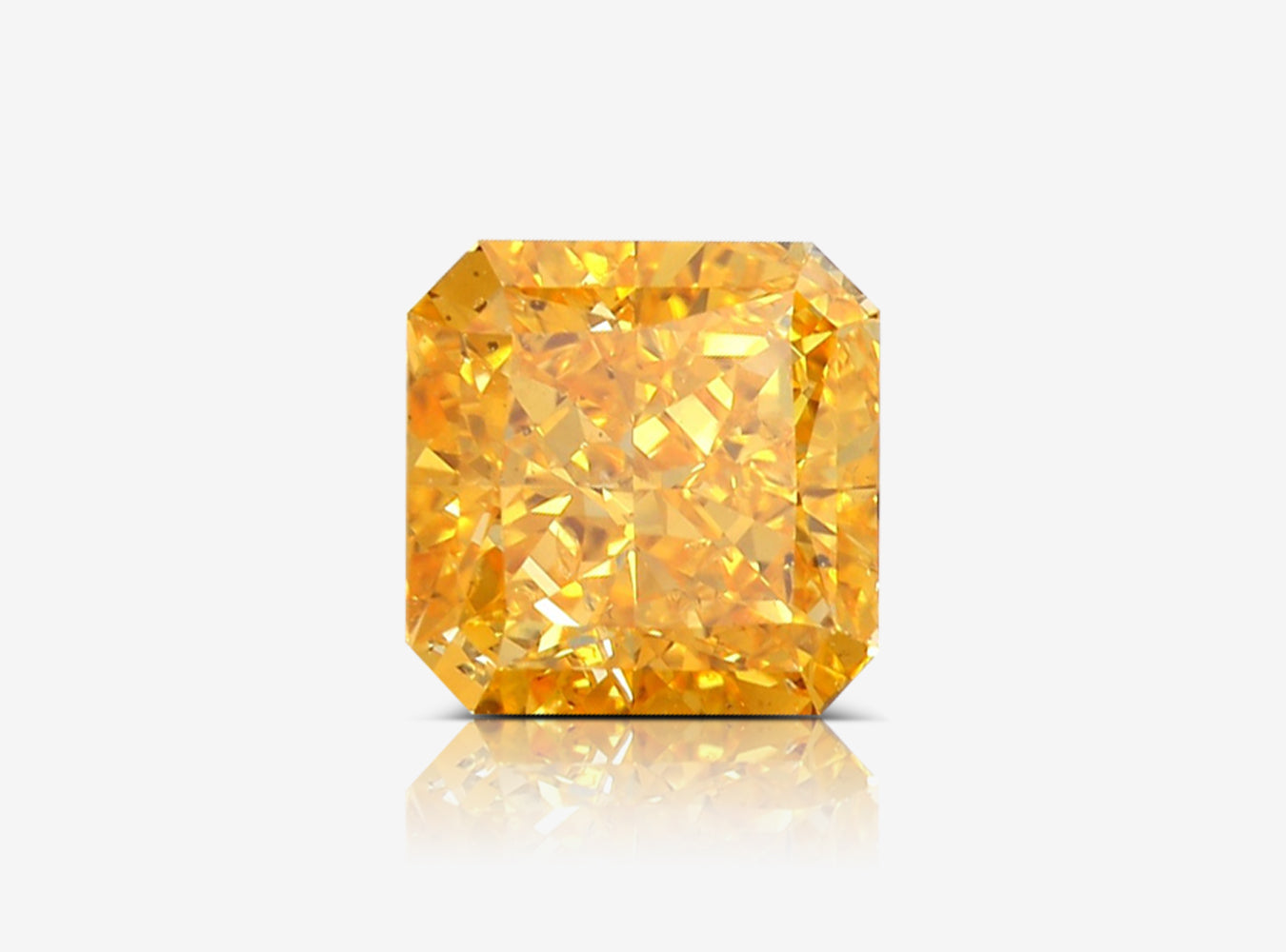 2.02 ct. Radiant Vivid Yellow Orange SI2 SY GIA