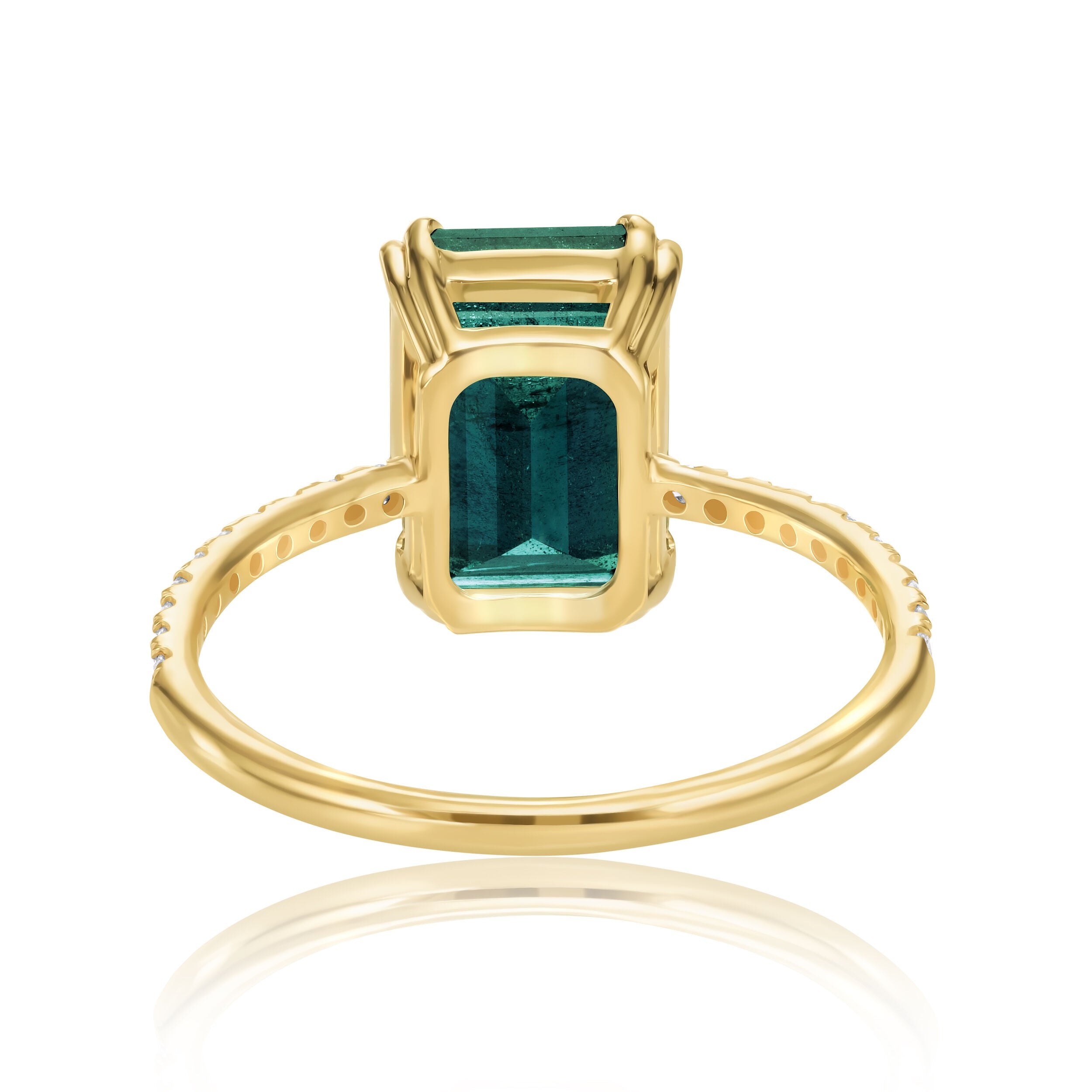 Emerald Solitaire Ring - 2.65ct TW
