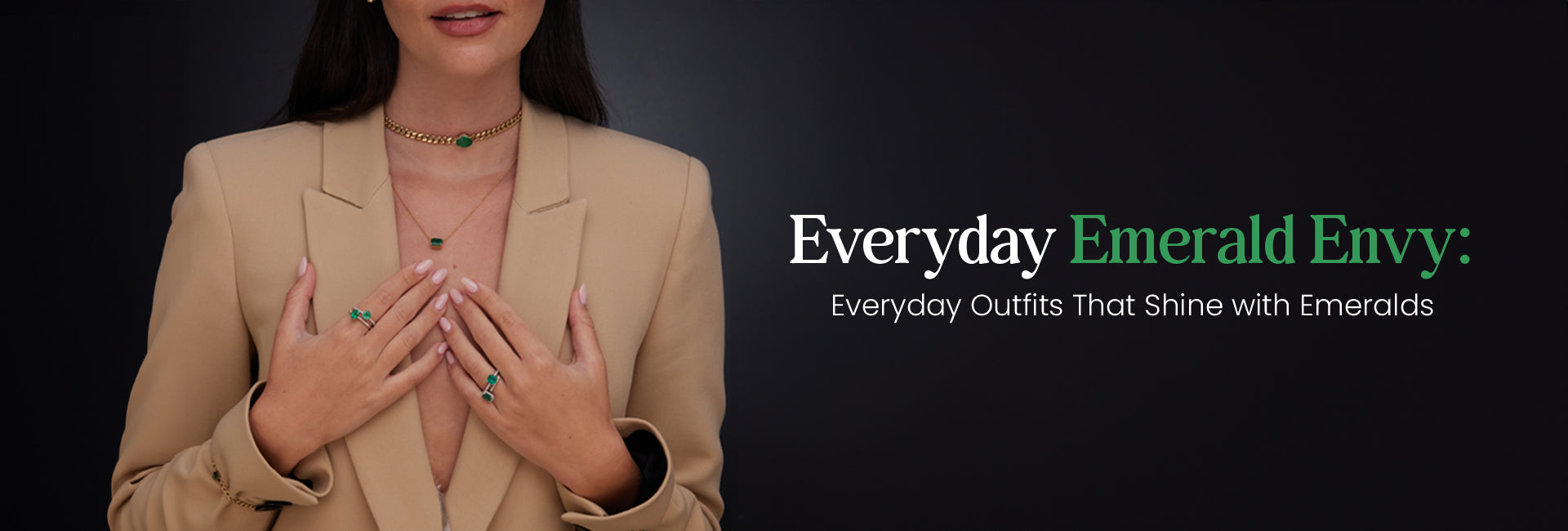 Everyday Emerald Envy: Everyday Outfits That Shine with Emeralds