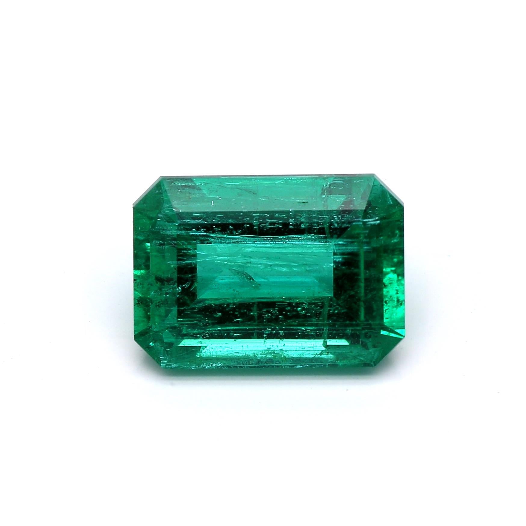 2.85 ct. Emerald GIA Minor