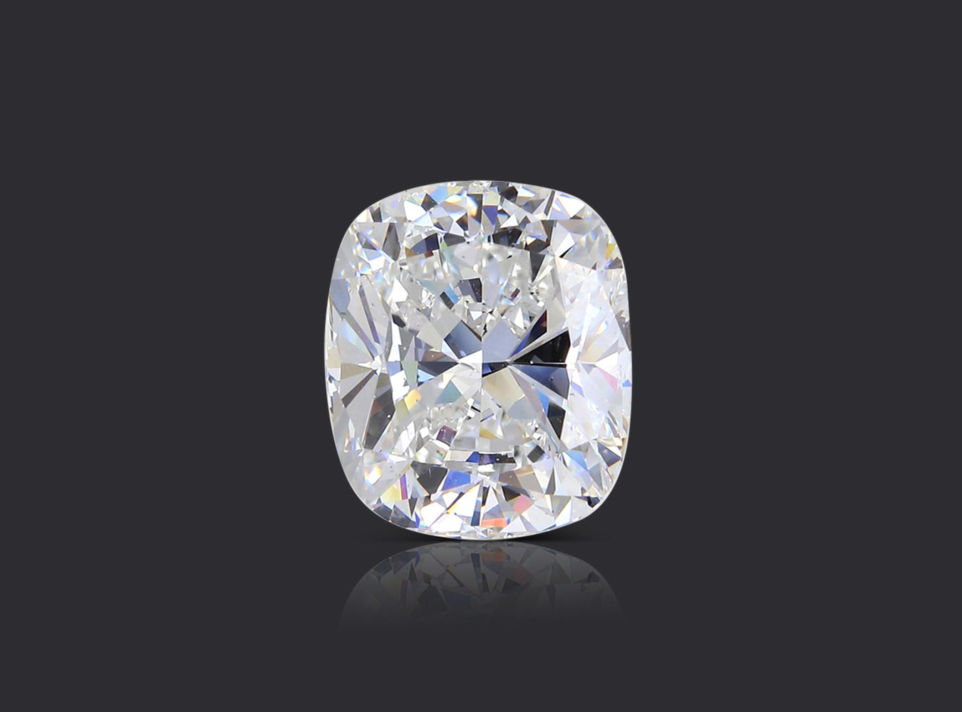 10.02 ct. Cushion Diamond D SI1 Medium GIA