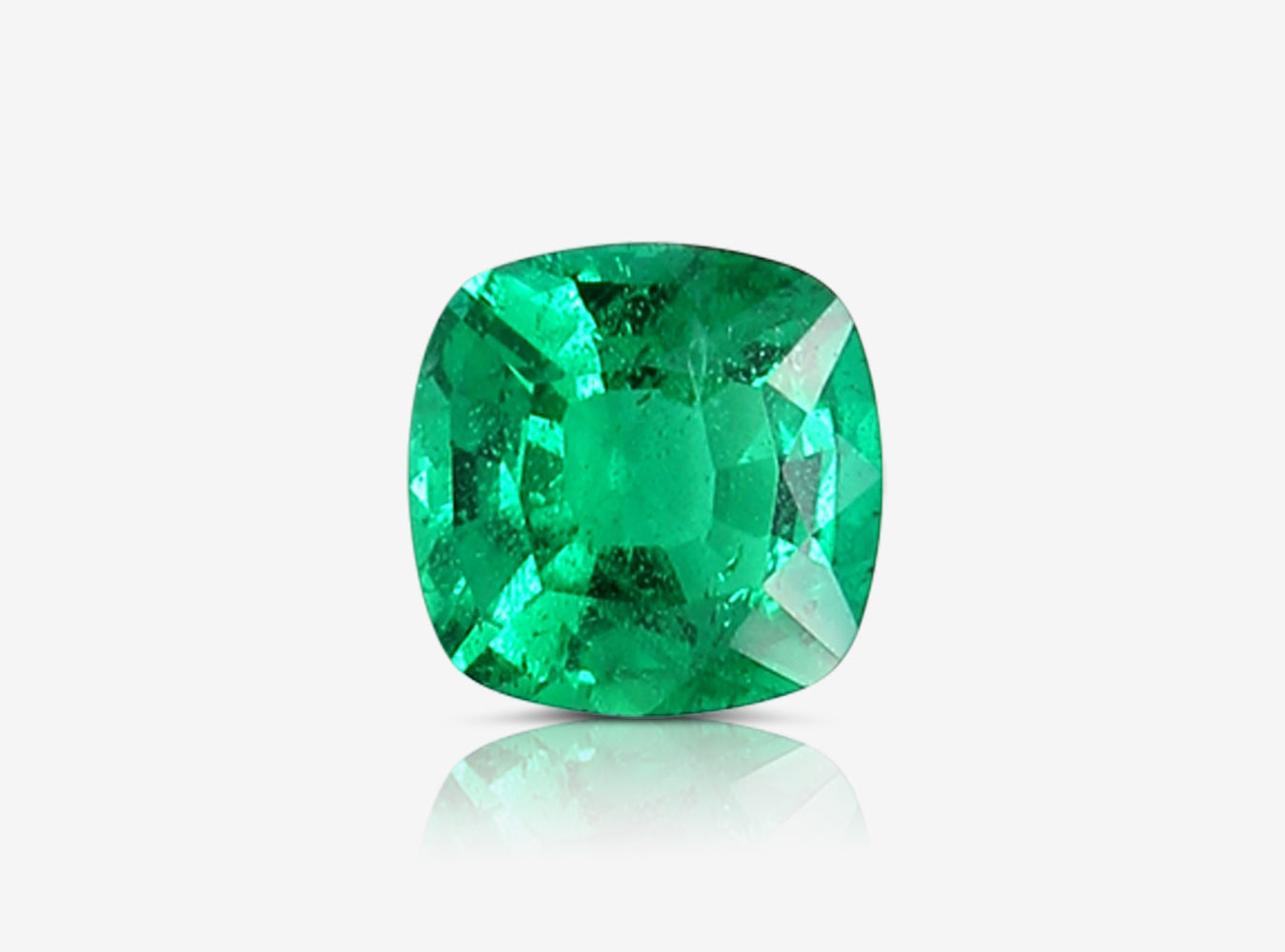 1.08 ct. Cushion Emerald ICA Minor