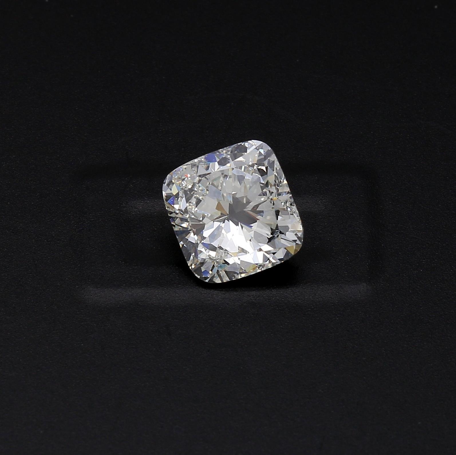 1.71 ct. Cushion Diamond H SI2 Faint GIA