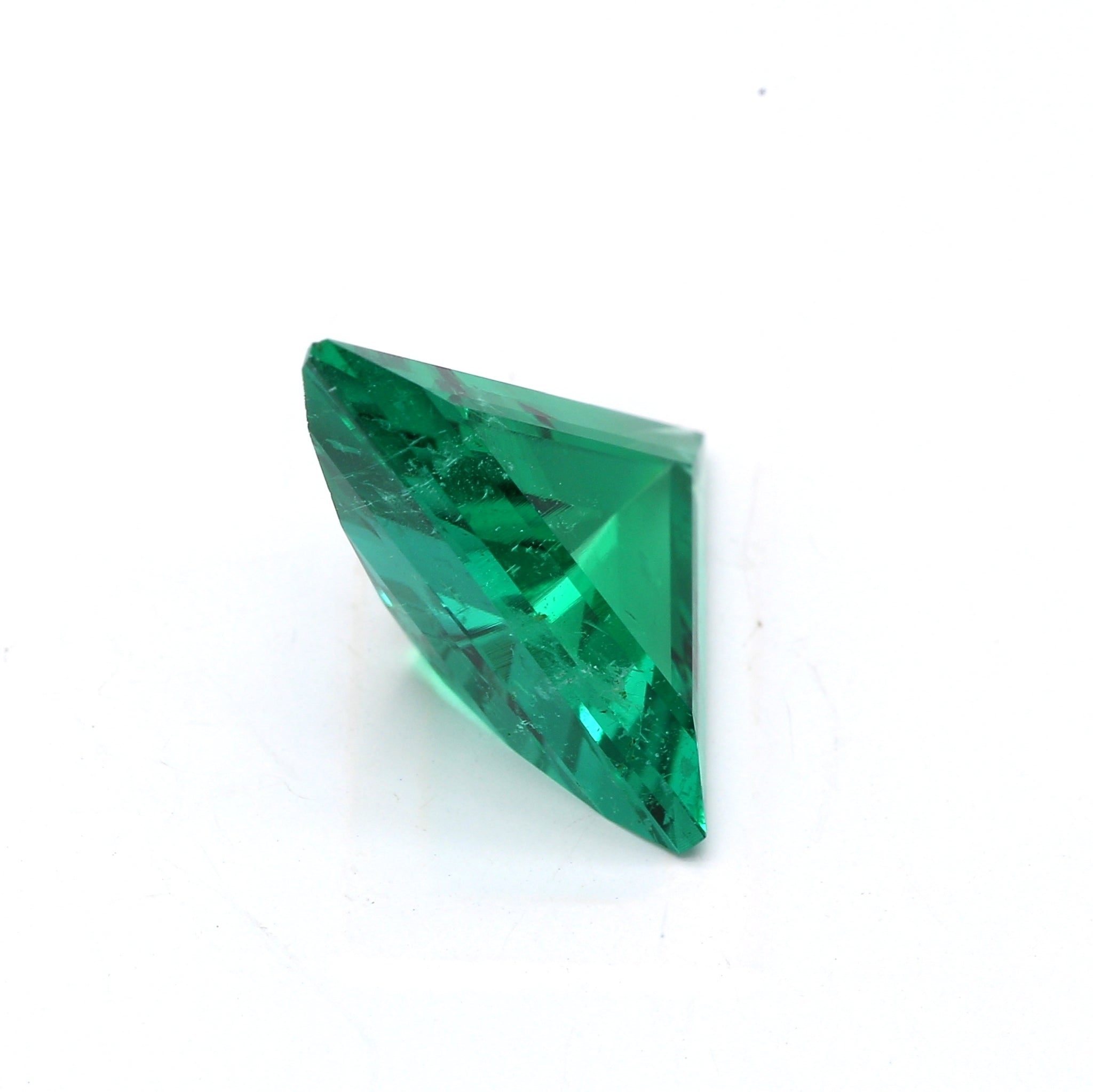 2.66 ct. Triangle Emerald GRS Insignificant