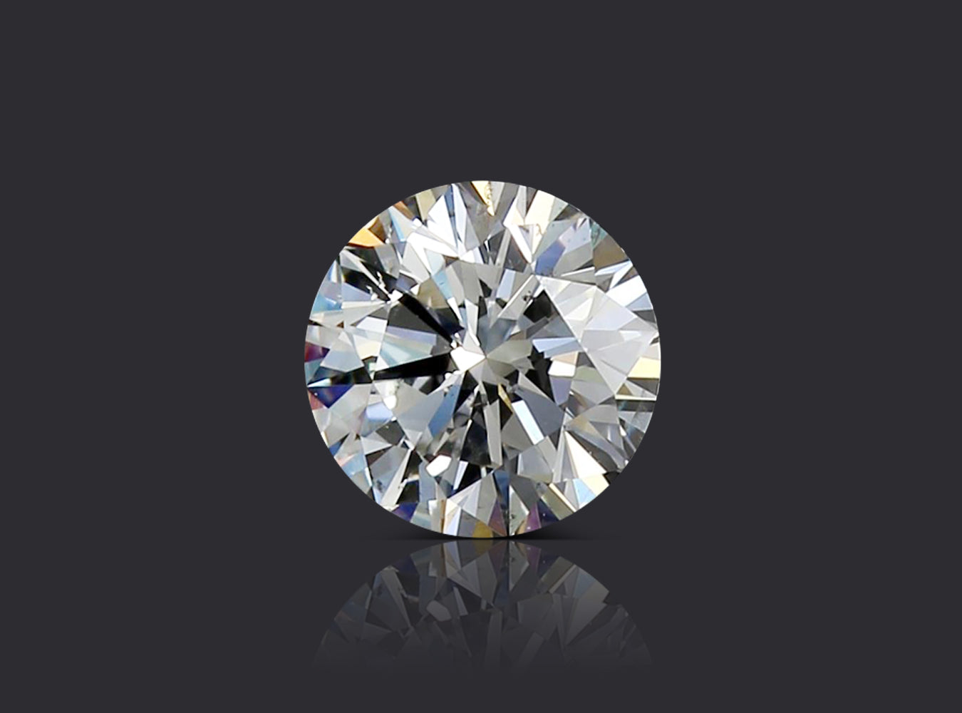 0.50 ct. Round Brilliant Diamond F SI2 VG None GIA