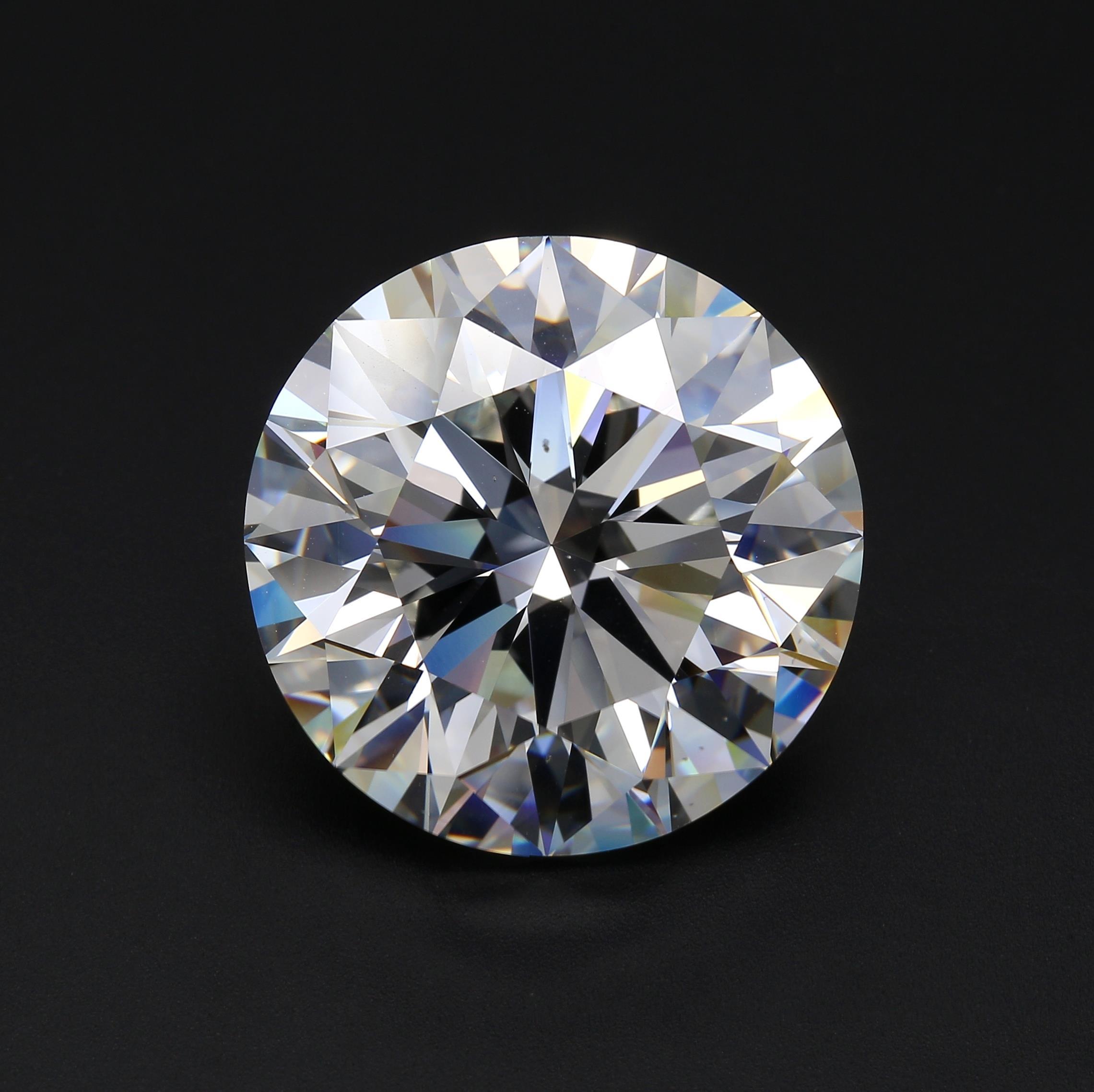 29.35 ct. Round Brilliant Diamond G VS1 EX None GIA