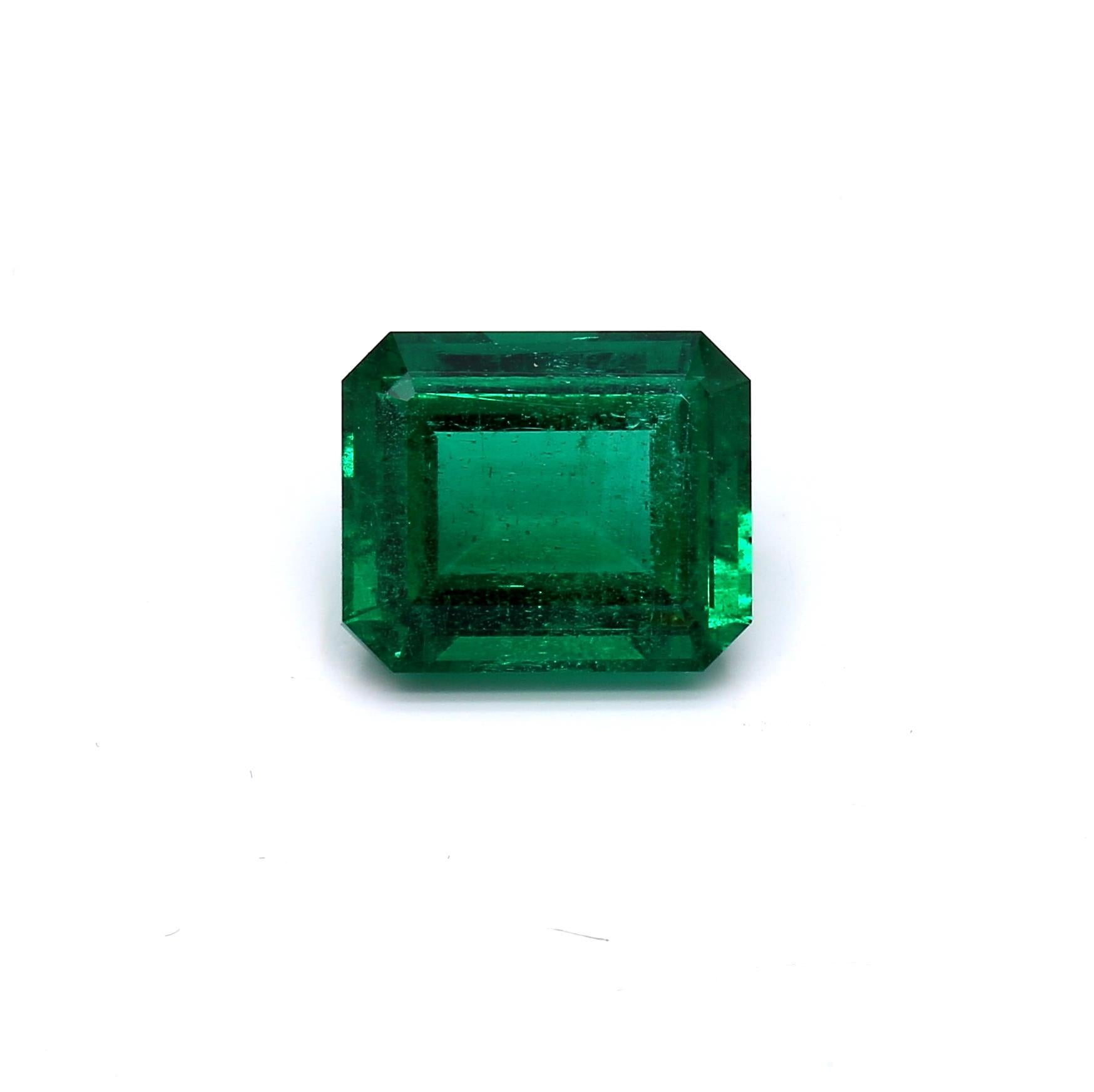 4.88 ct. Emerald GRS Minor