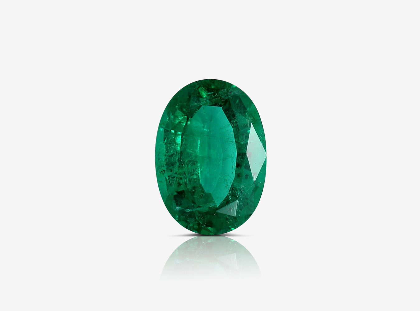 2.07 ct. Oval Emerald GRS Minor