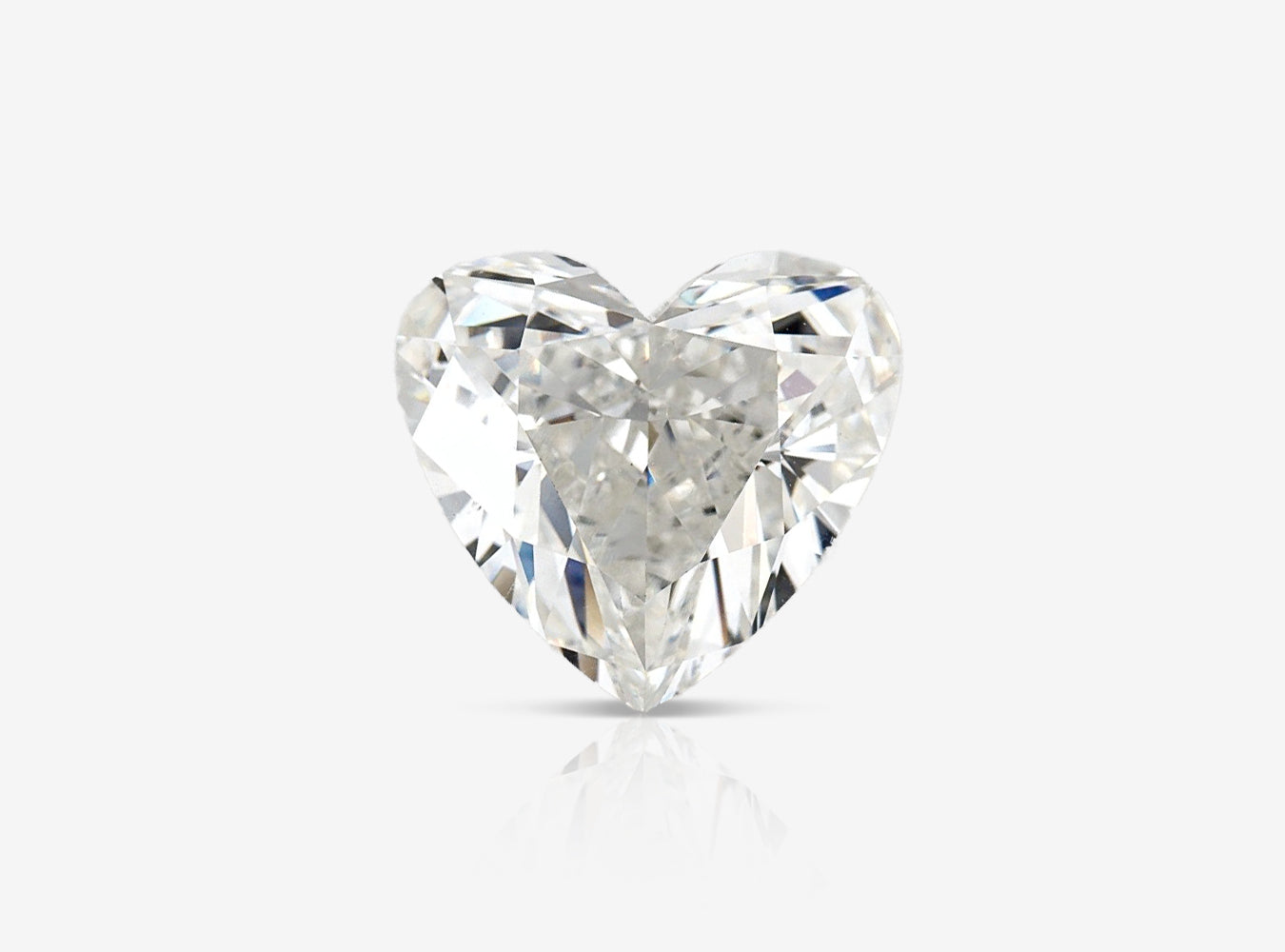 2.01 ct. Heart Shape Diamond G SI1 None GIA