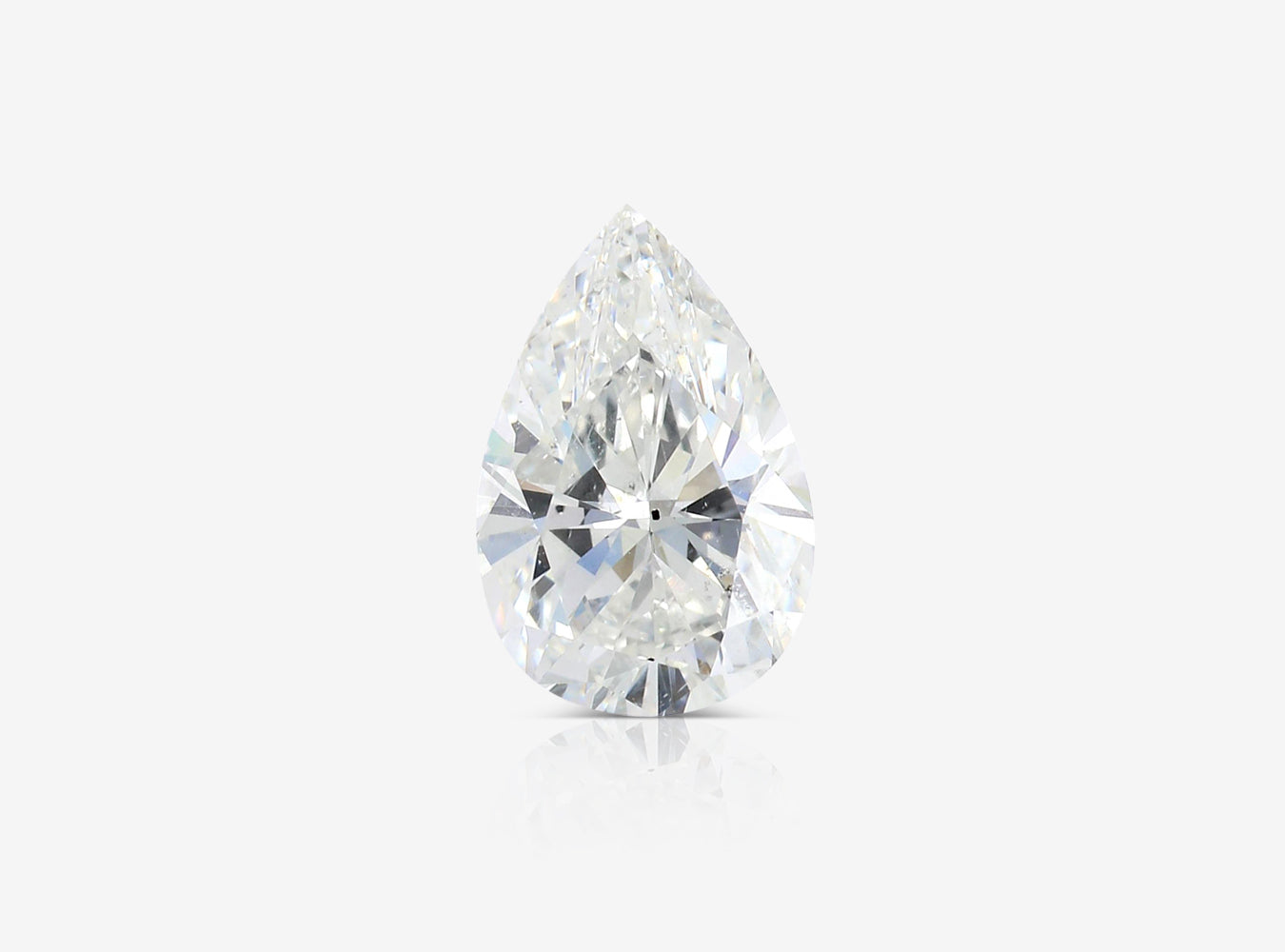 2.08 ct. Pear Shape Diamond G SI2 None GIA