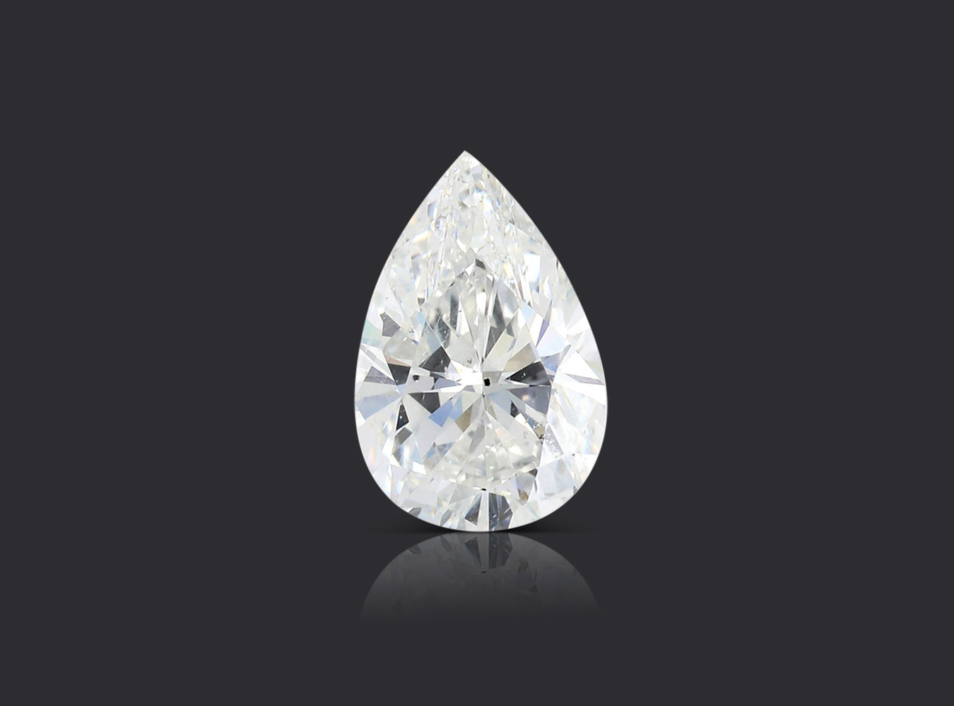 2.08 ct. Pear Shape Diamond G SI2 None GIA