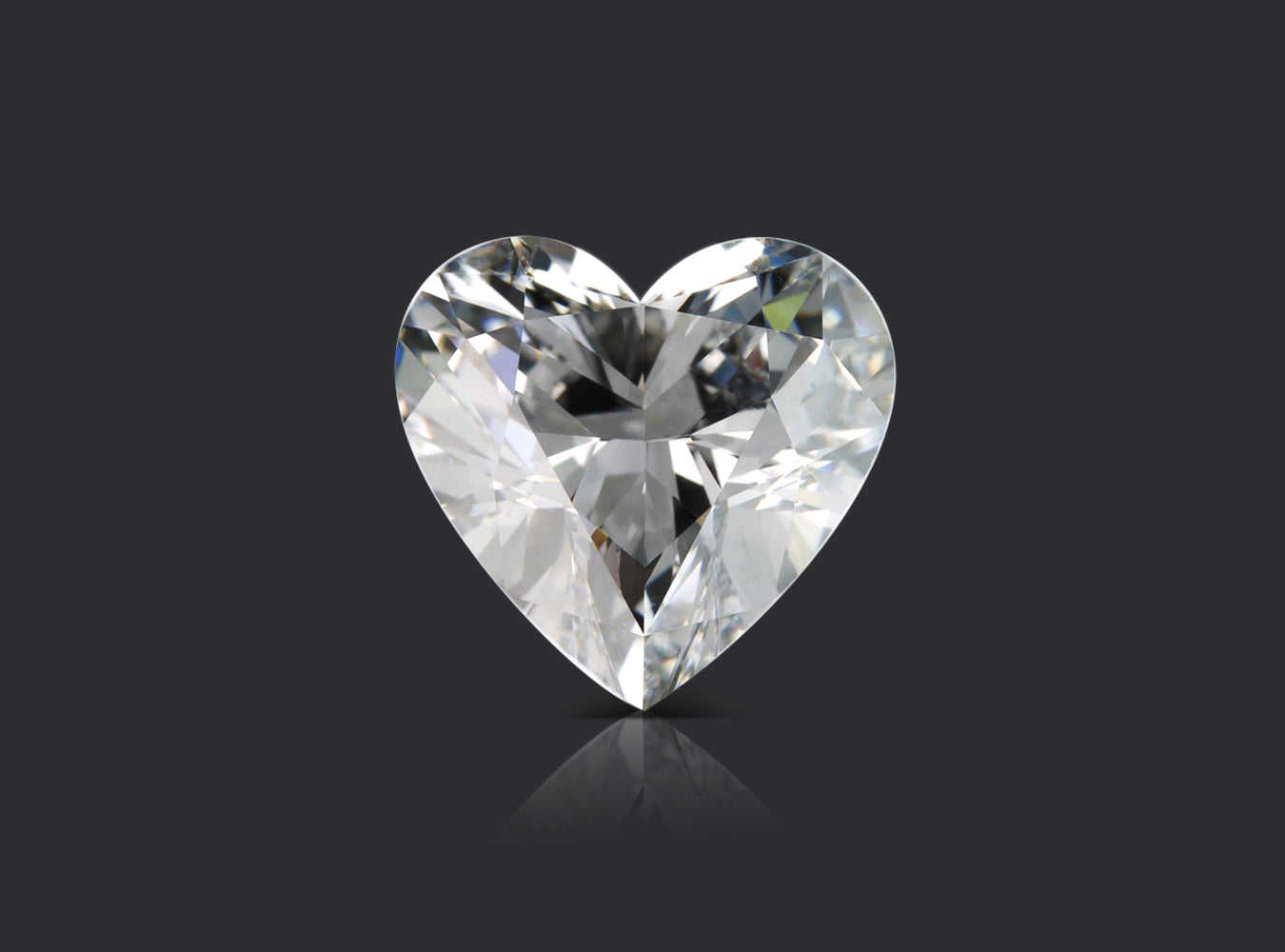 2.02 ct. Heart Shape Diamond D SI1 None GIA