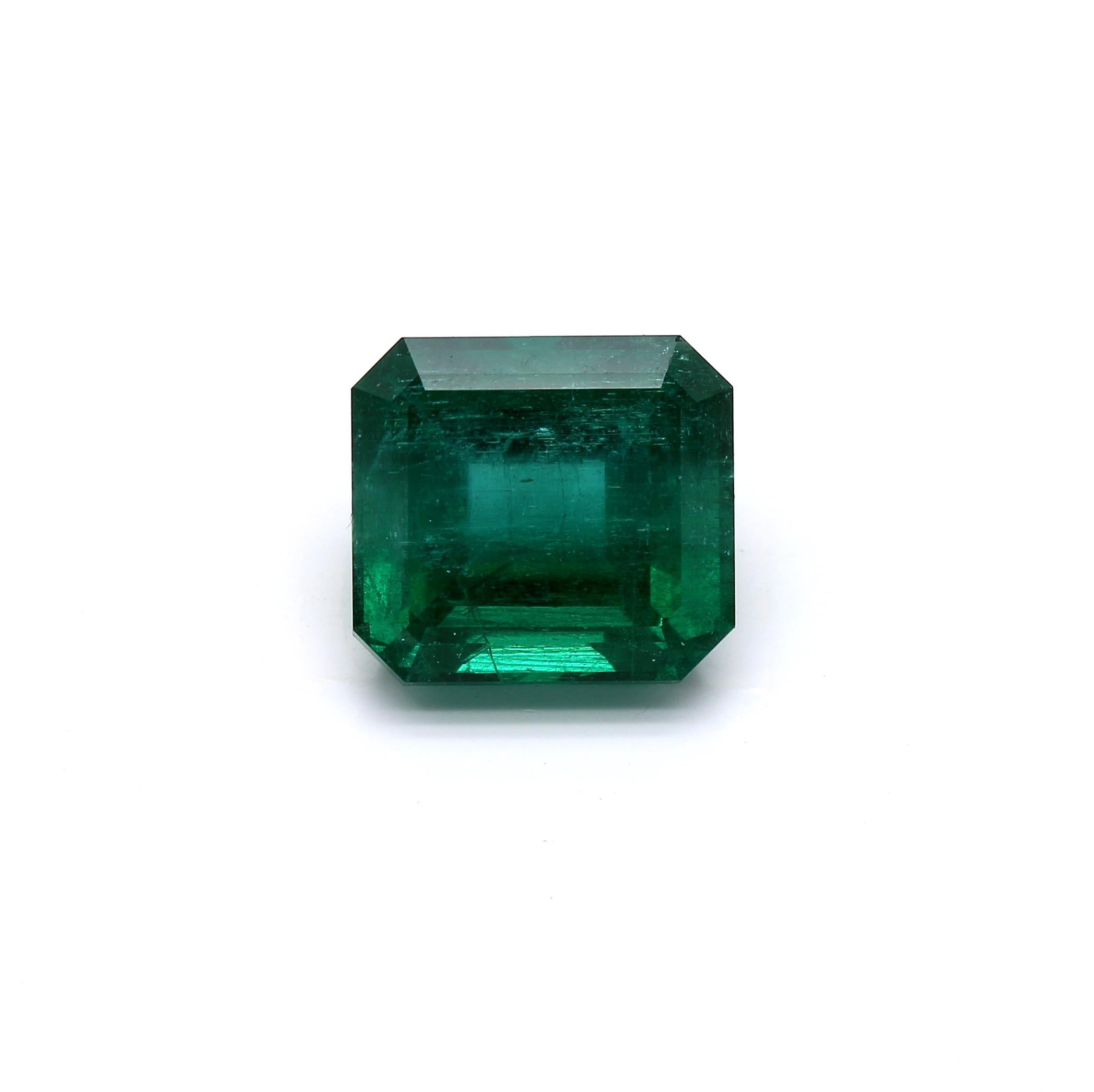 10.39 ct. Emerald GRS Minor