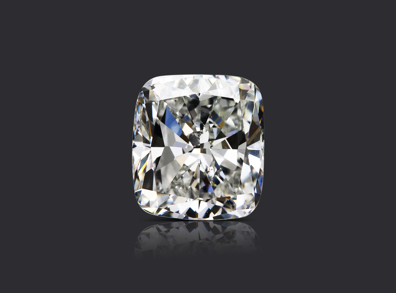 2 ct. Cushion Diamond G SI1 Faint GIA