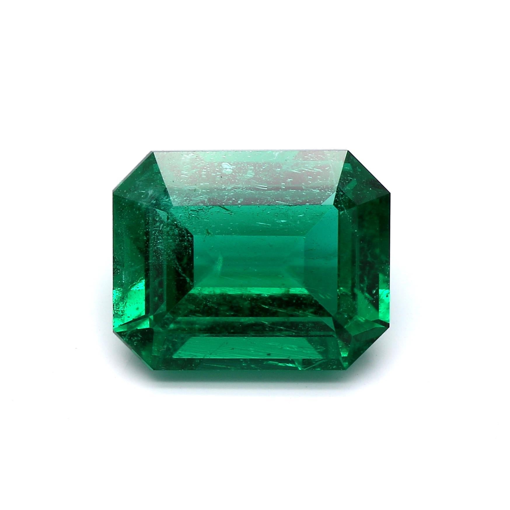 3.87 ct. Emerald AGL Minor