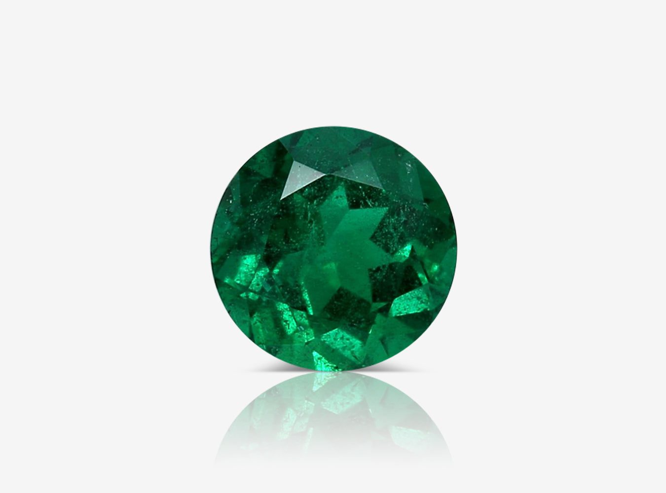 3.98 ct. Round Brilliant Emerald AGL Insignificant to Minor