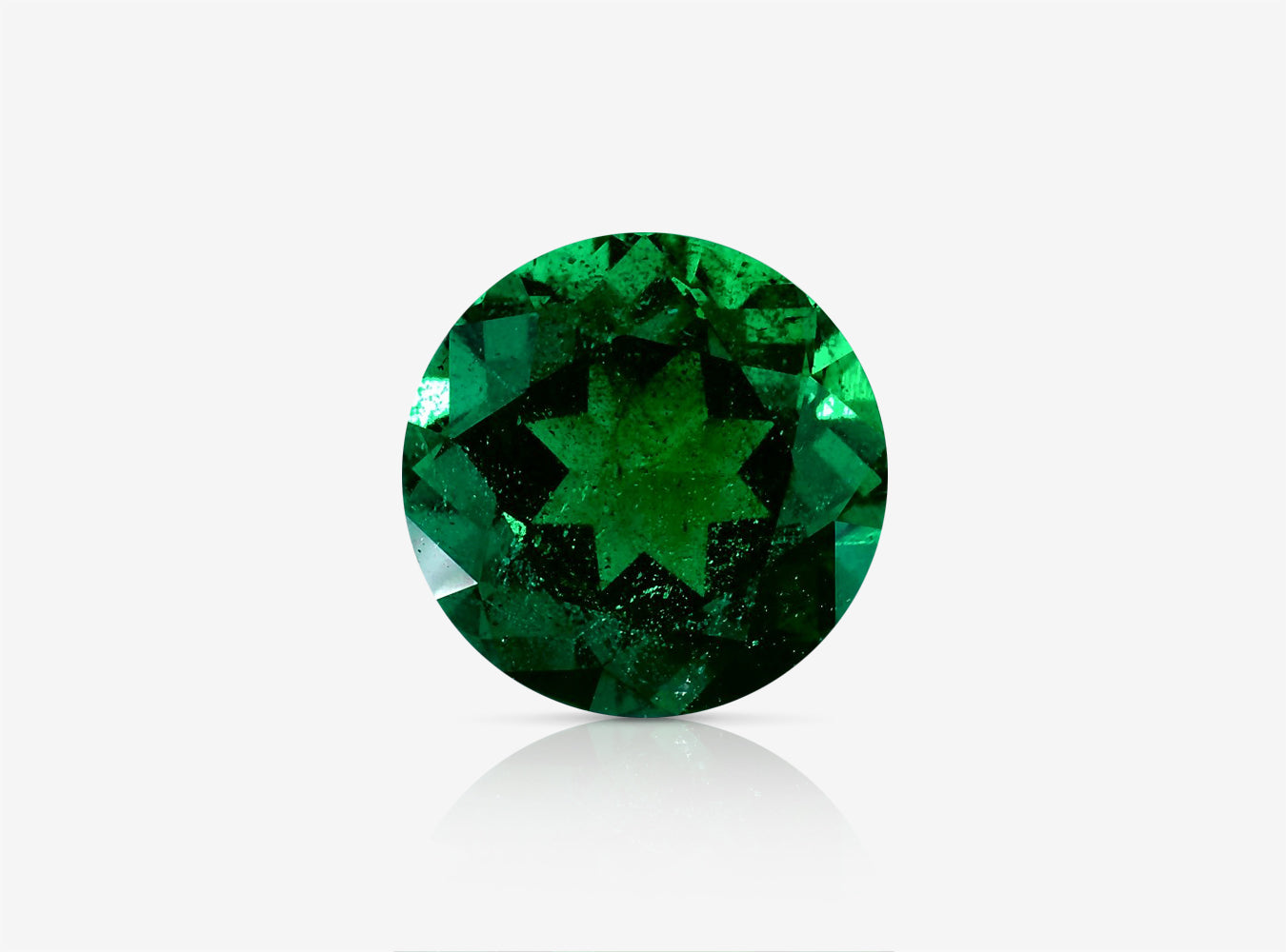 3.98 ct. Round Brilliant Emerald AGL Insignificant to Minor