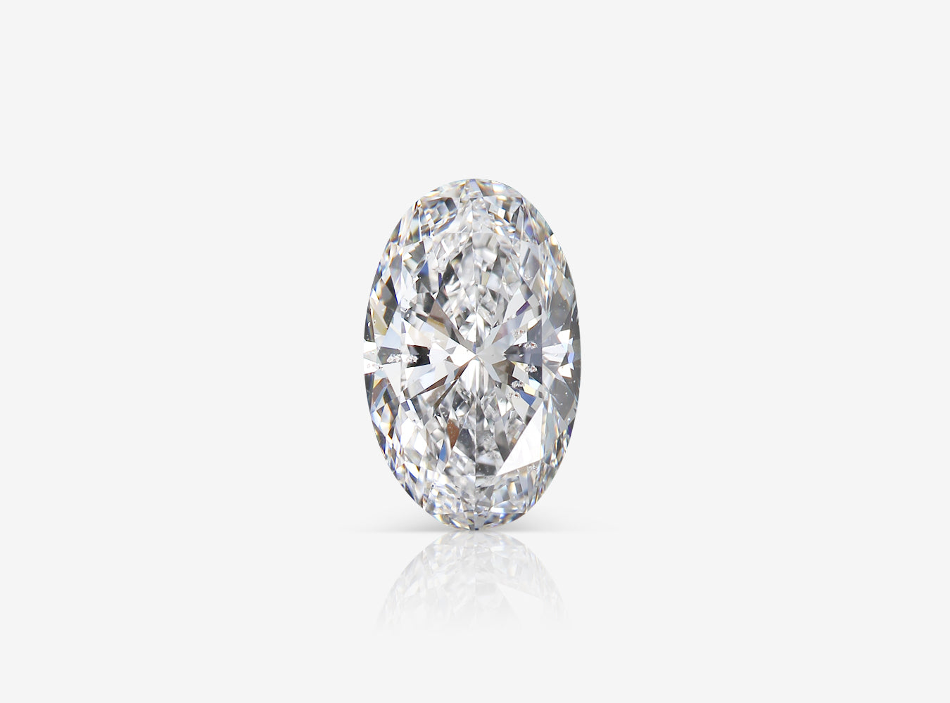 3.01 ct. Oval Diamond D SI2 None GIA