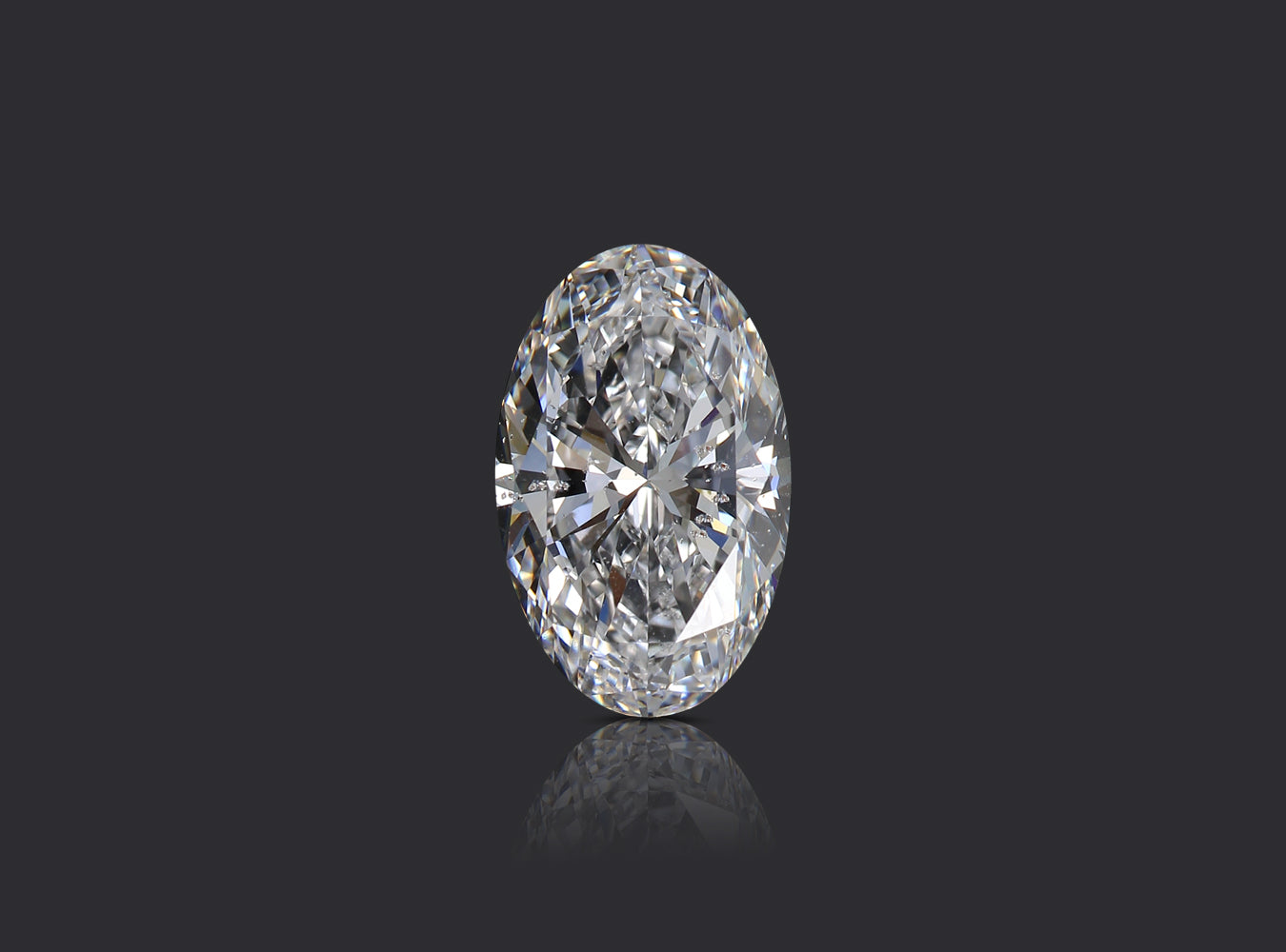 3.01 ct. Oval Diamond D SI2 None GIA