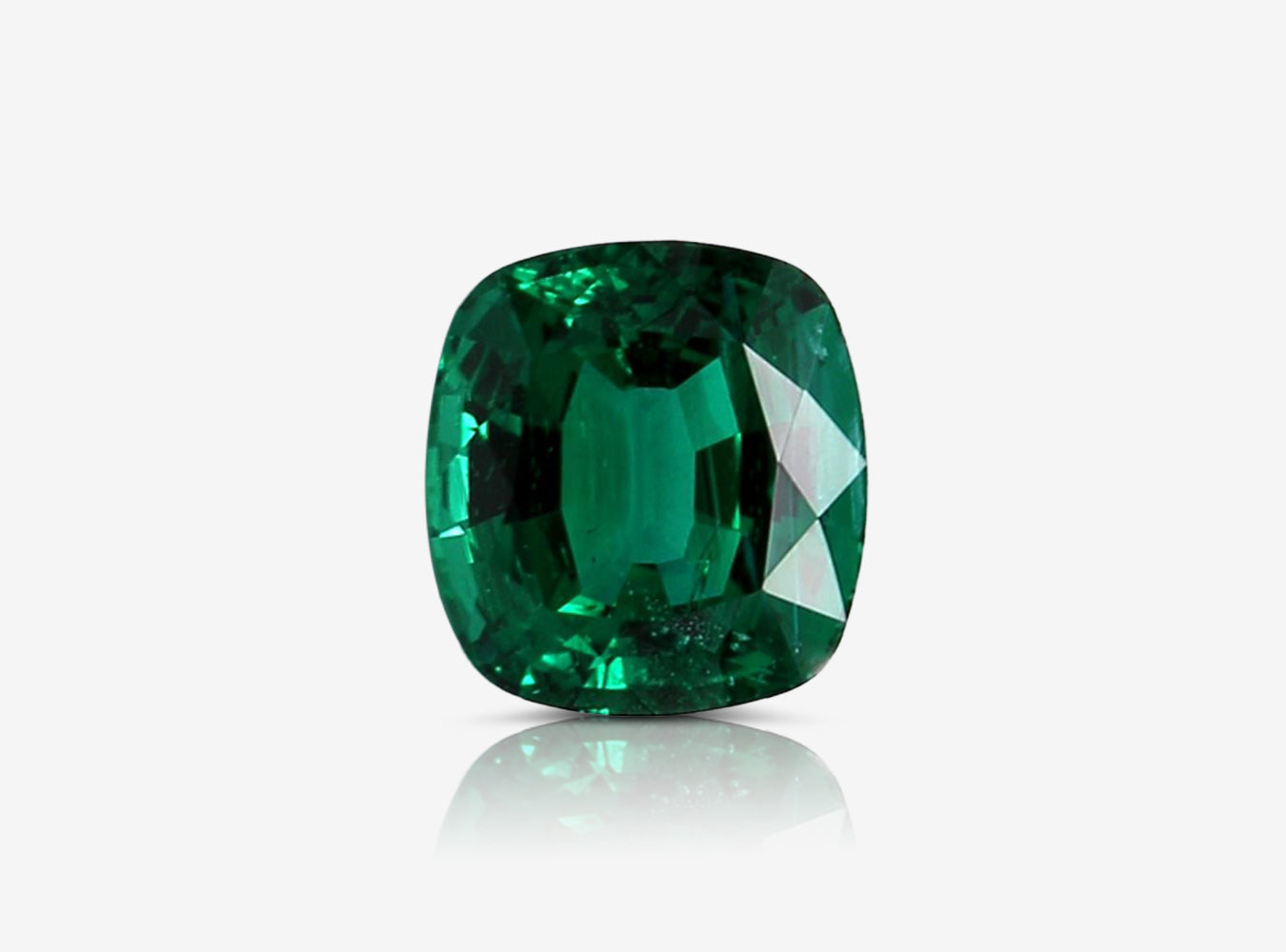 2.25 ct. Cushion Emerald AGL Minor