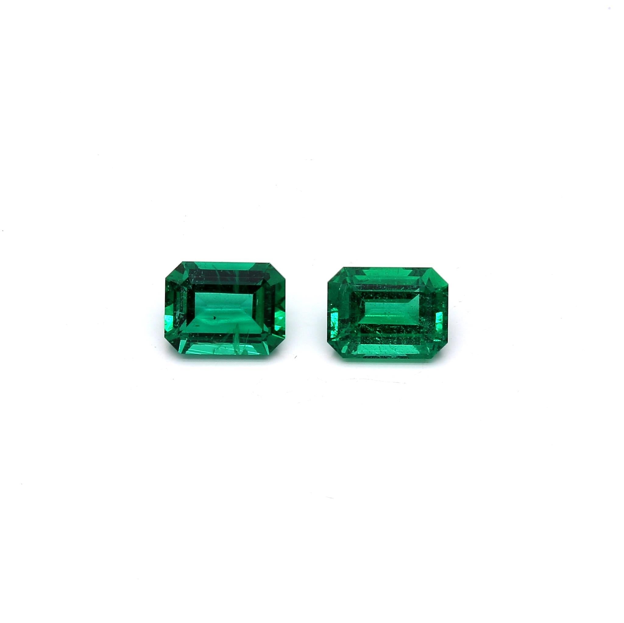 0.84 ct. Emerald GRS Insignificant