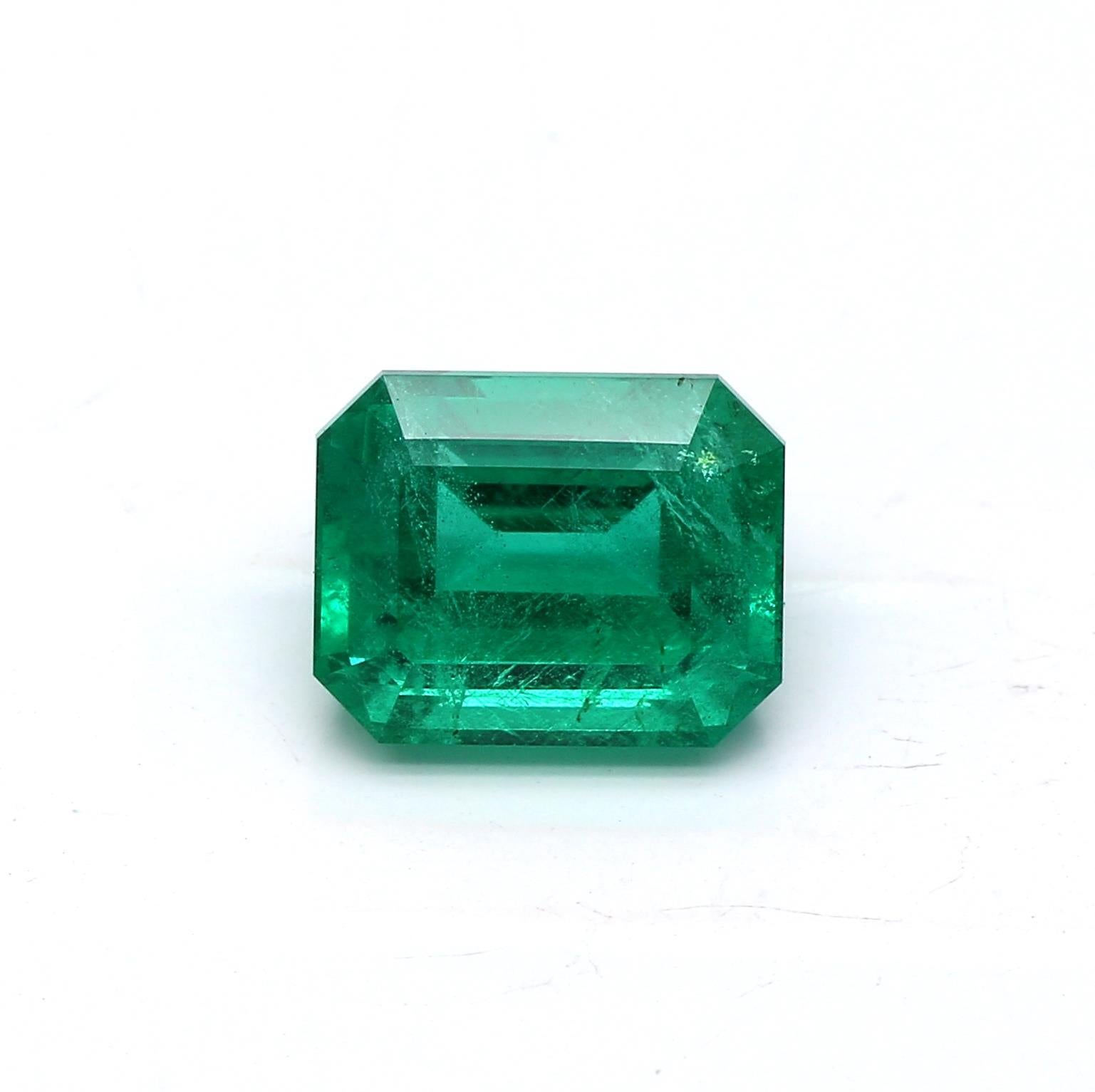 1.28 ct. Emerald GRS Minor