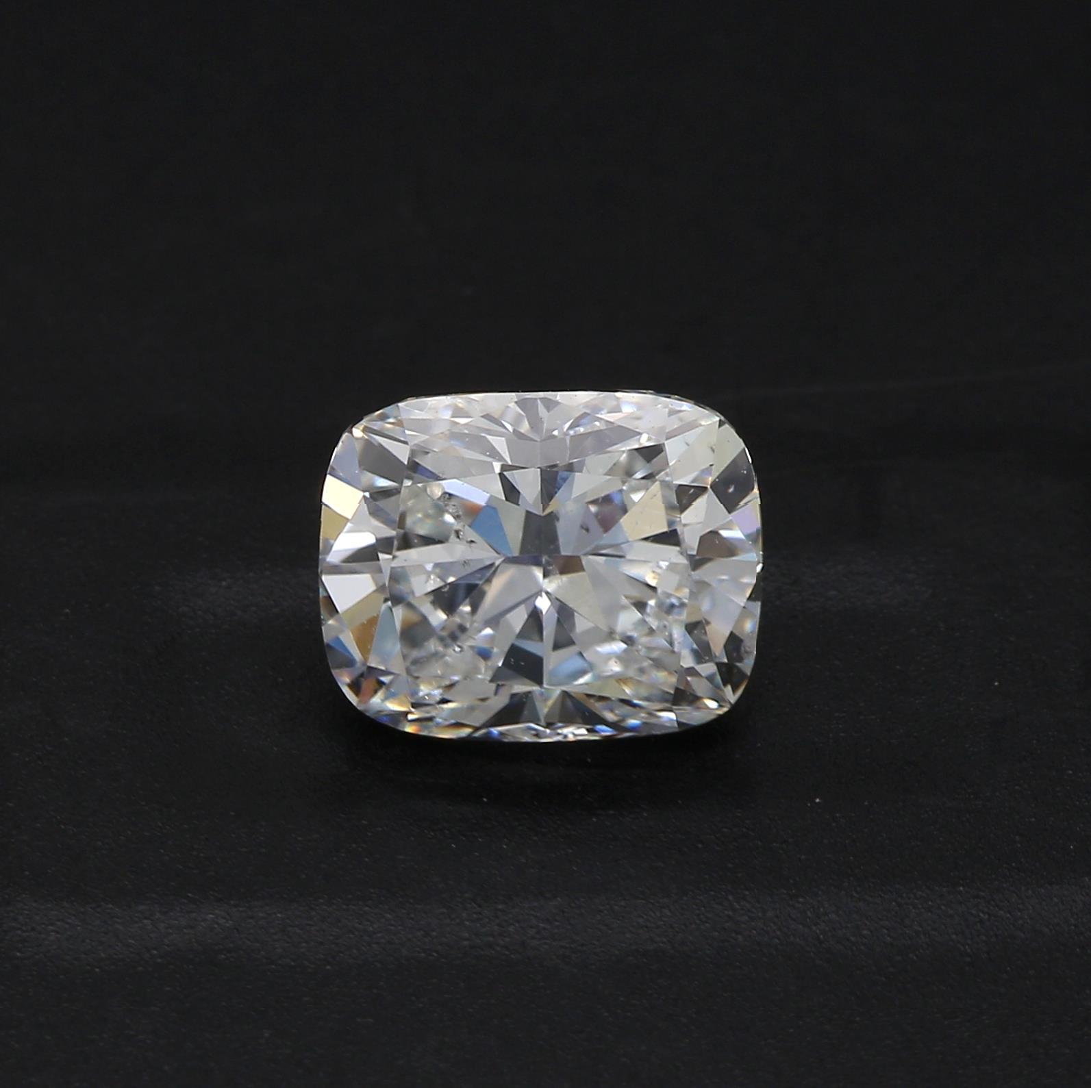 1.02 ct. Cushion Diamond F SI1 None GIA