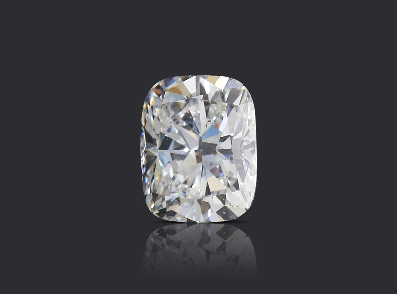 1.02 ct. Cushion Diamond F SI1 None GIA