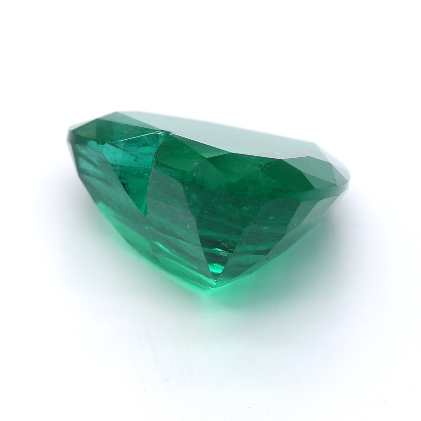 6.60 ct. Heart Shape Emerald GRS Minor to Moderate