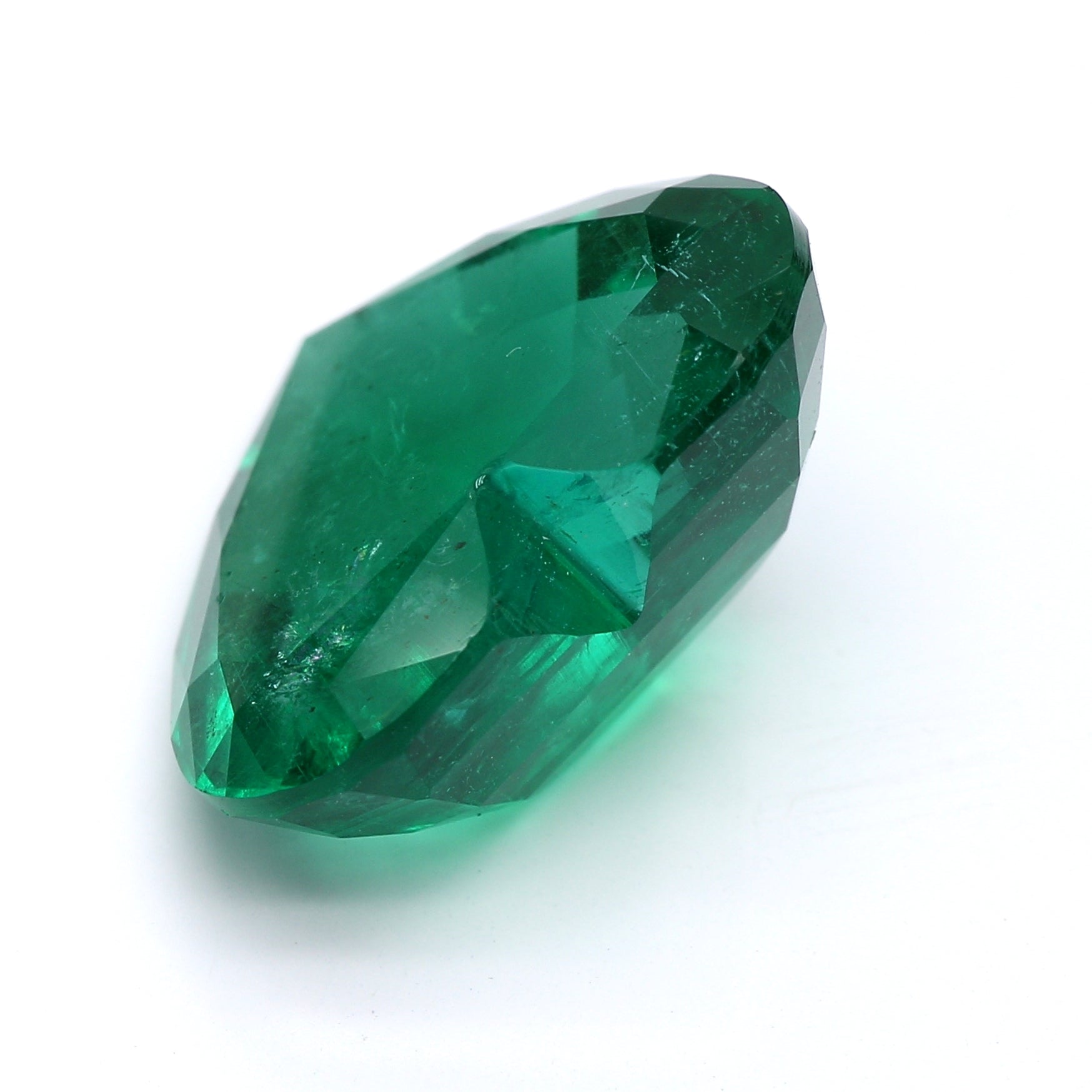 6.60 ct. Heart Shape Emerald GRS Minor to Moderate