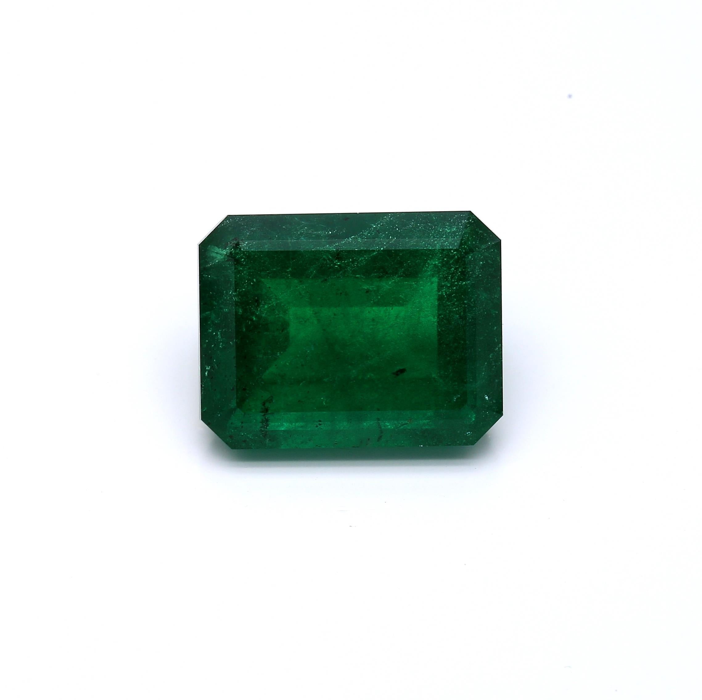 15.36 ct. Emerald ICA Minor