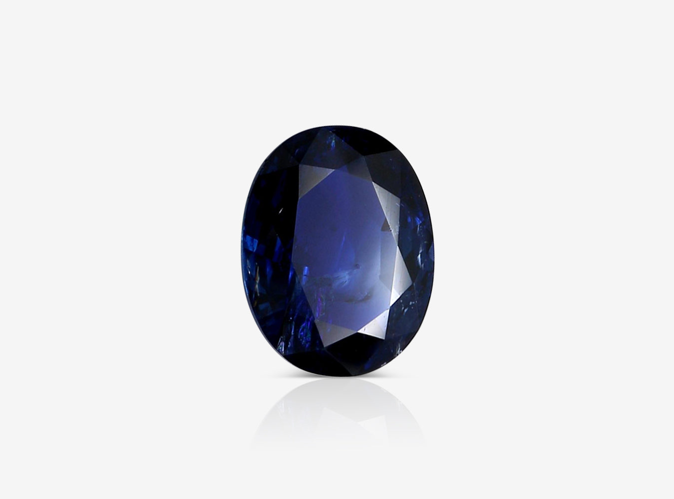 4.66 ct. Oval Sapphire GRS No Heat