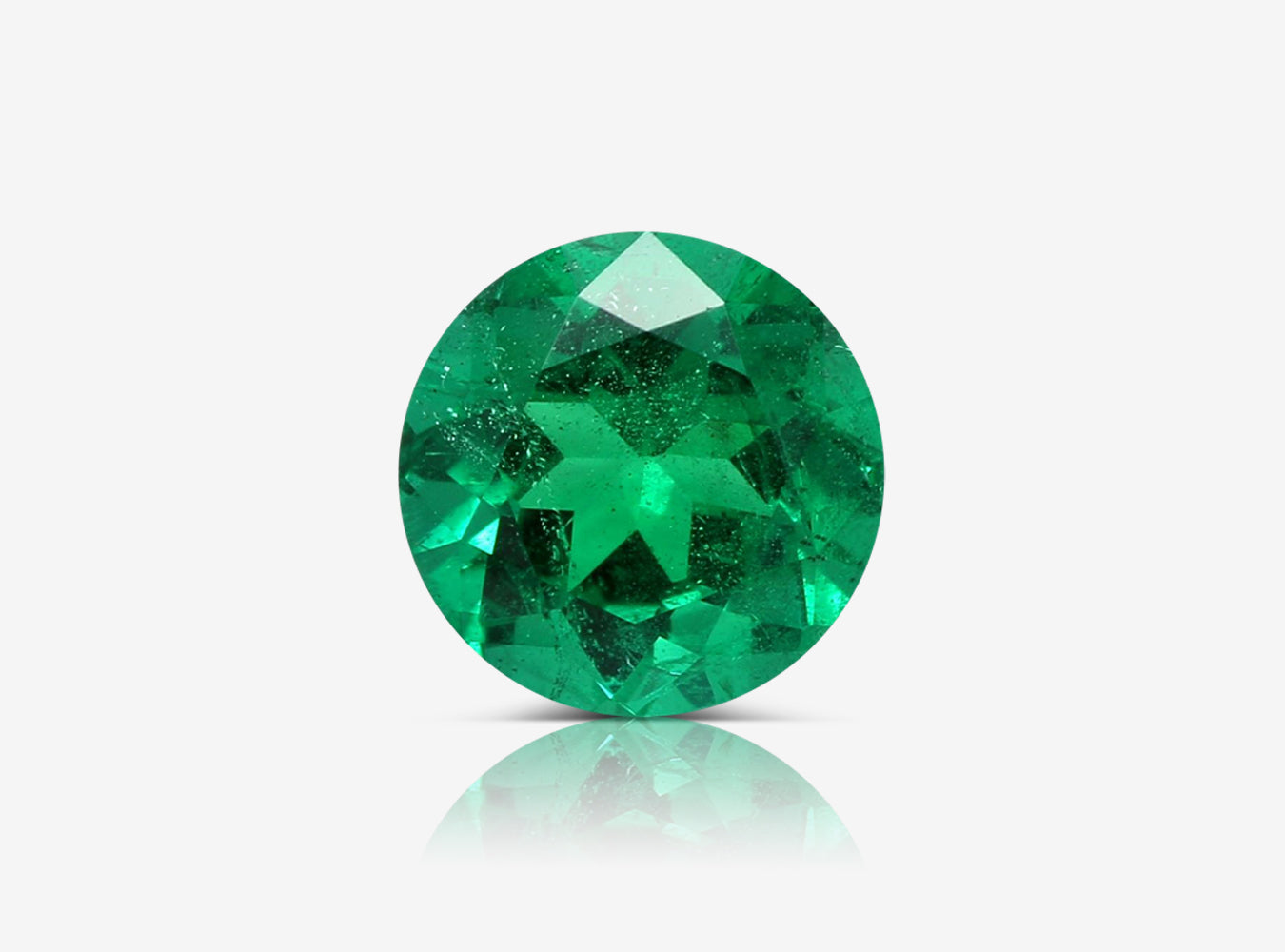 1.79 ct. Round Brilliant Emerald AGL Minor