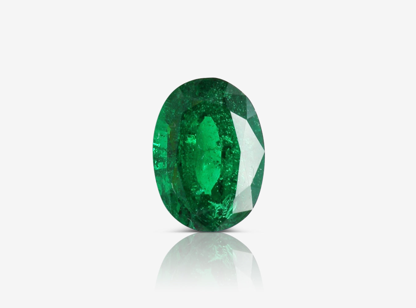 1.31 ct. Oval Emerald GRS Minor