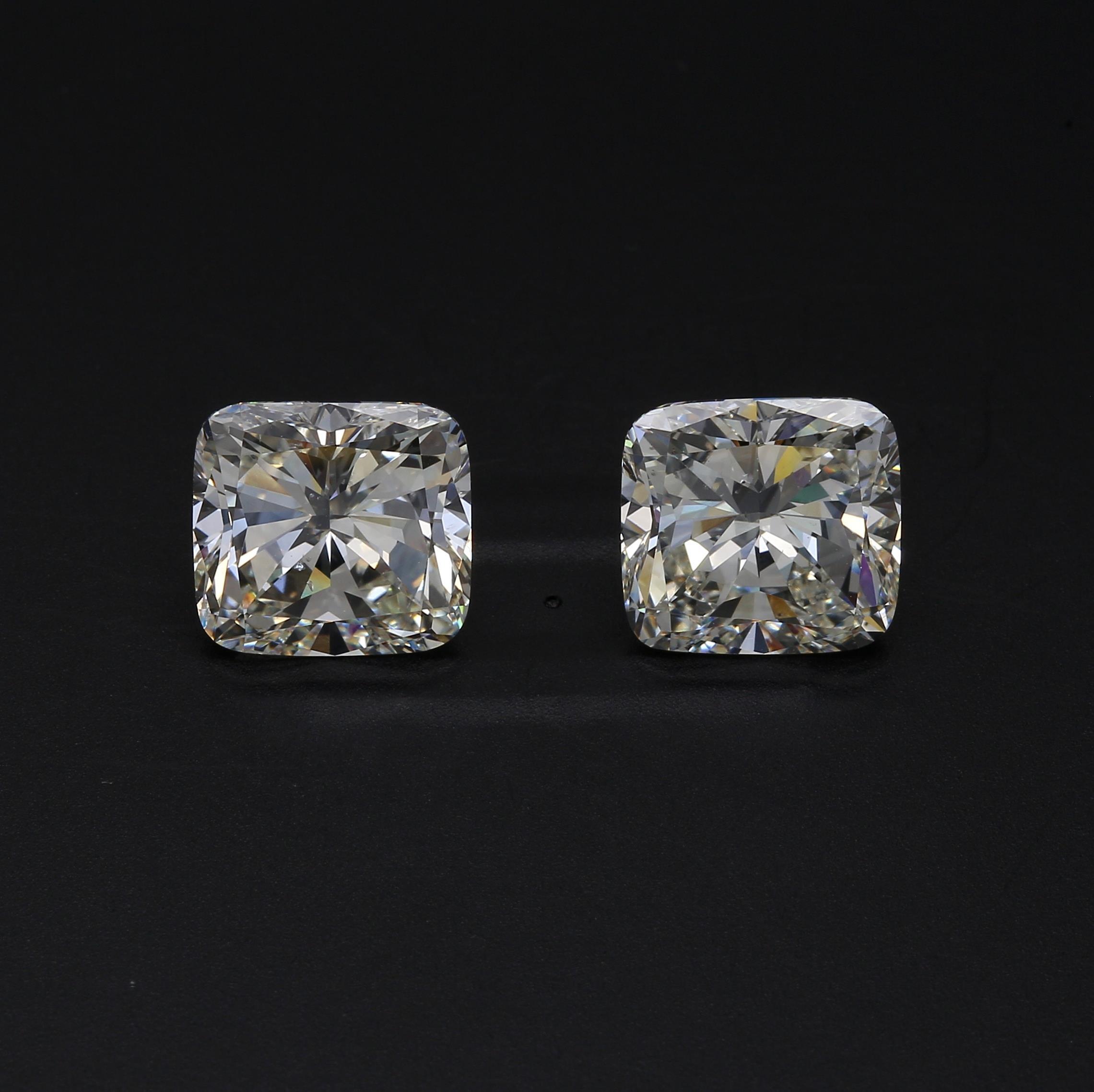 3.19 ct. Cushion Diamond J VS2 None GIA