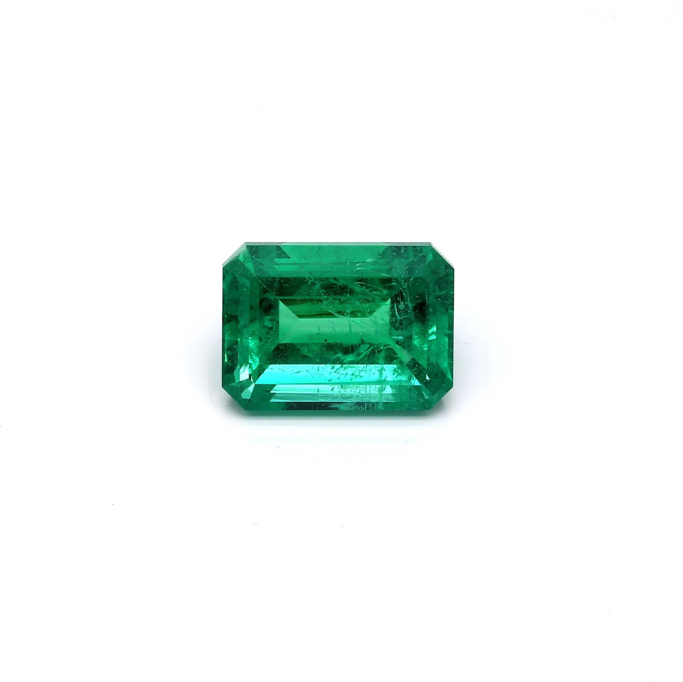 6.07 ct. Emerald GRS Minor