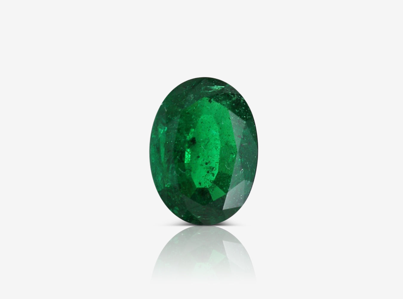 1.28 ct. Oval Emerald GRS Minor