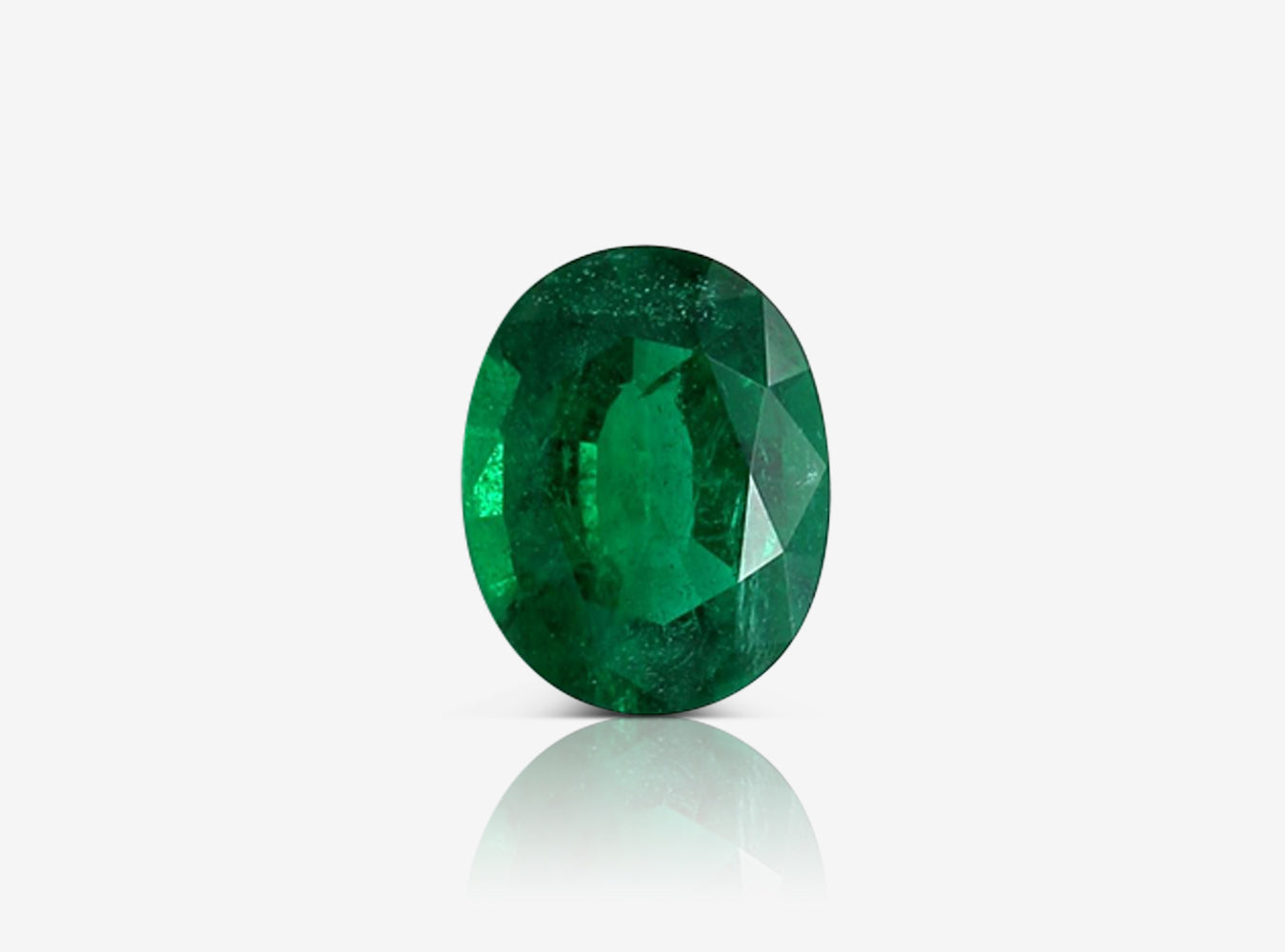 1.41 ct. Oval Emerald GRS Minor