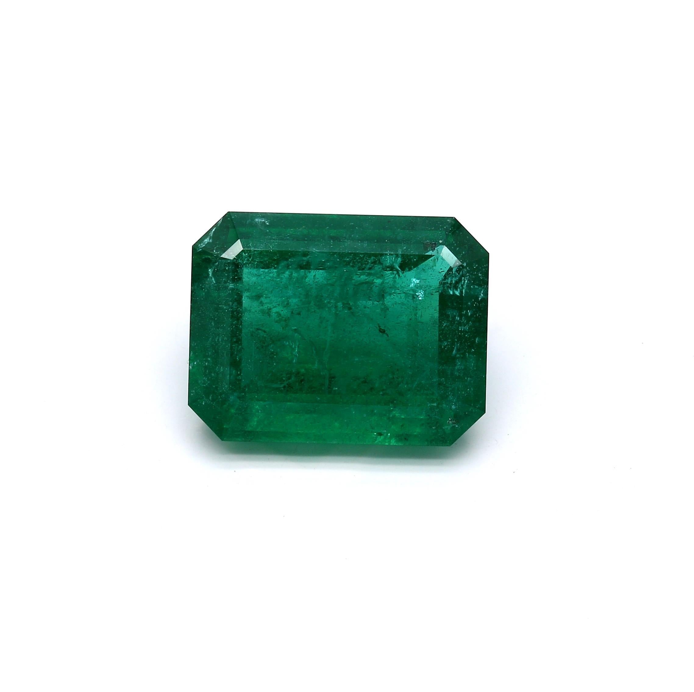 11.21 ct. Emerald GRS Minor