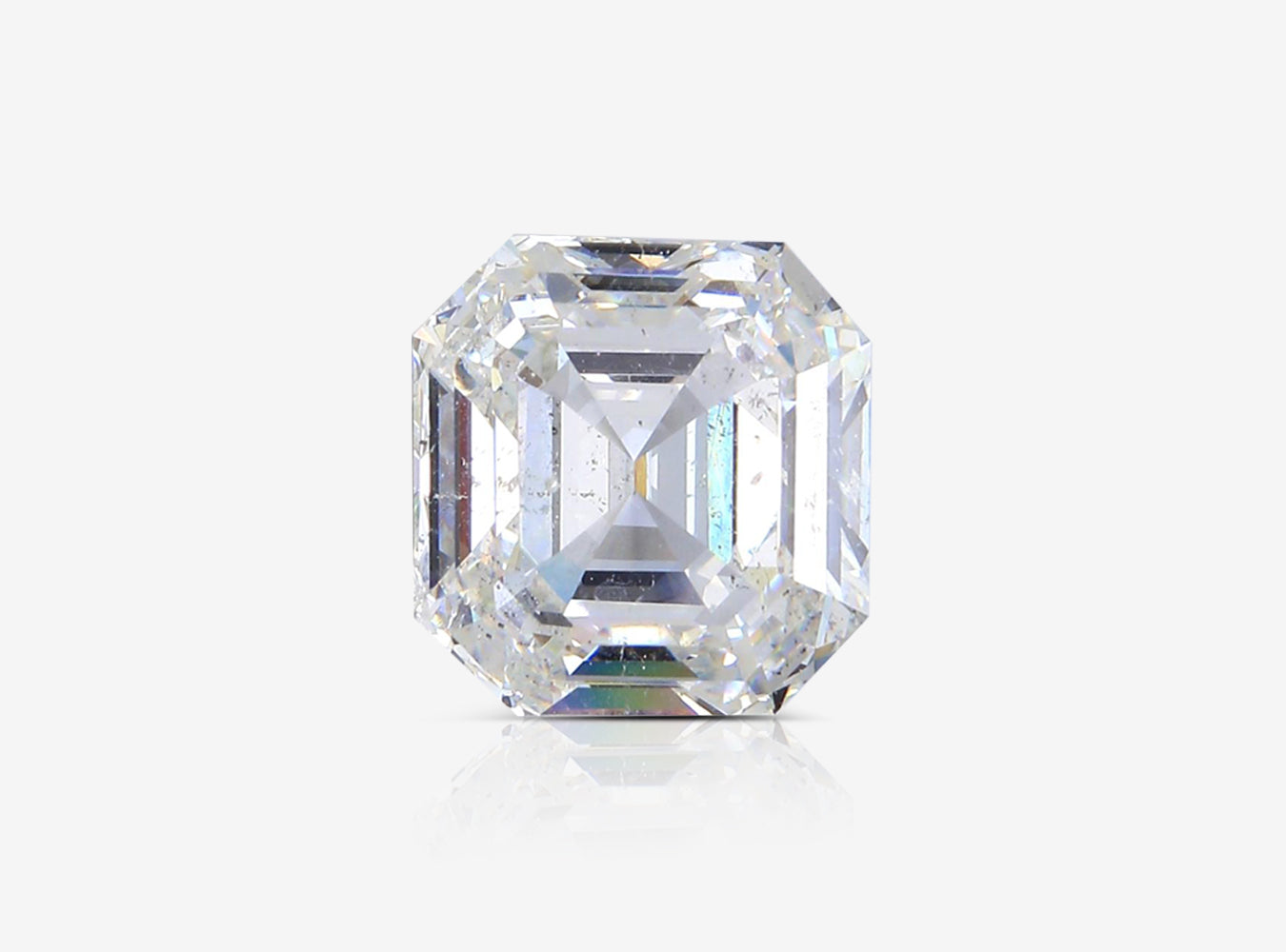 7.08 ct. Asscher Diamond H SI2 Faint GIA