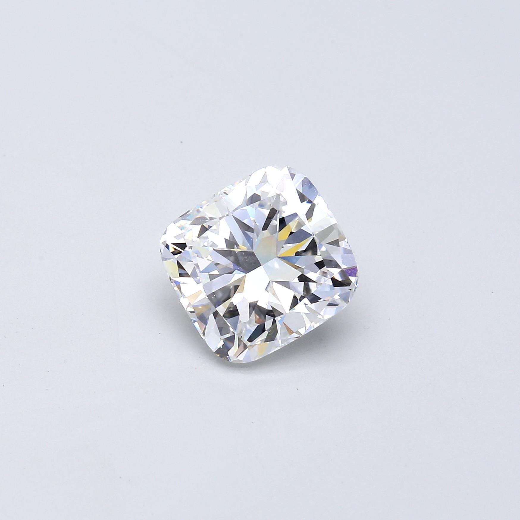 5.07 ct. Cushion Diamond D VS2 None GIA