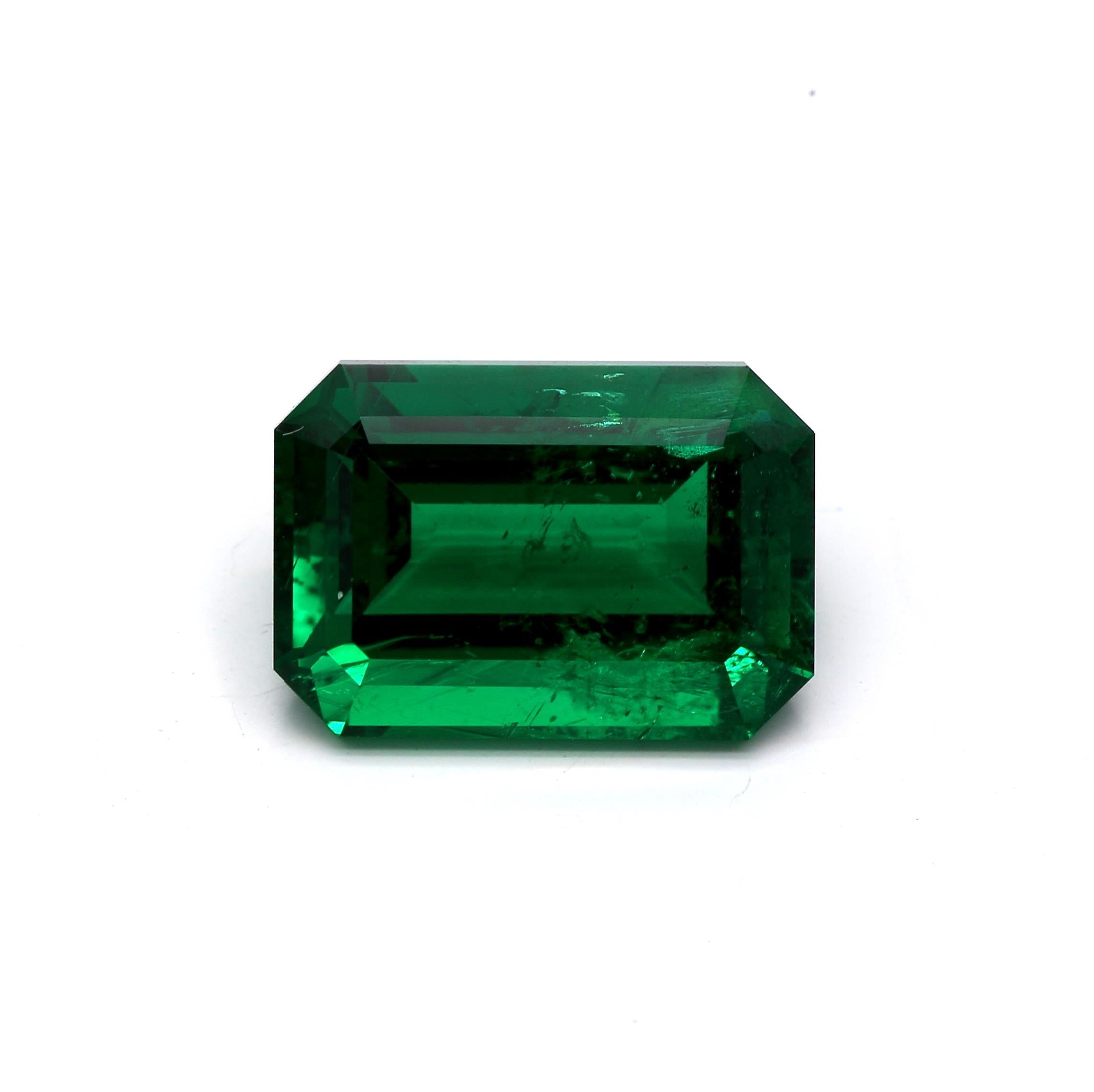 4.02 ct. Emerald GRS Minor