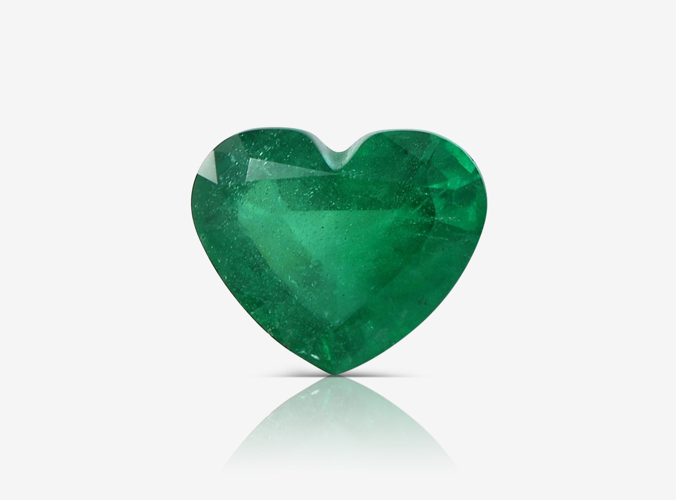 4.04 ct. Heart Shape Emerald GRS Insignificant