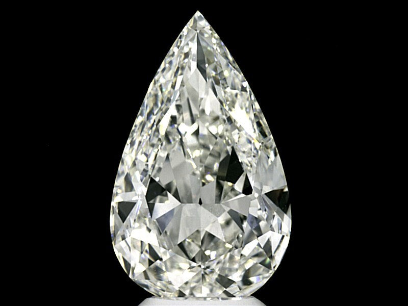 5.01 ct. Pear Shape Diamond H VVS1 SB GIA