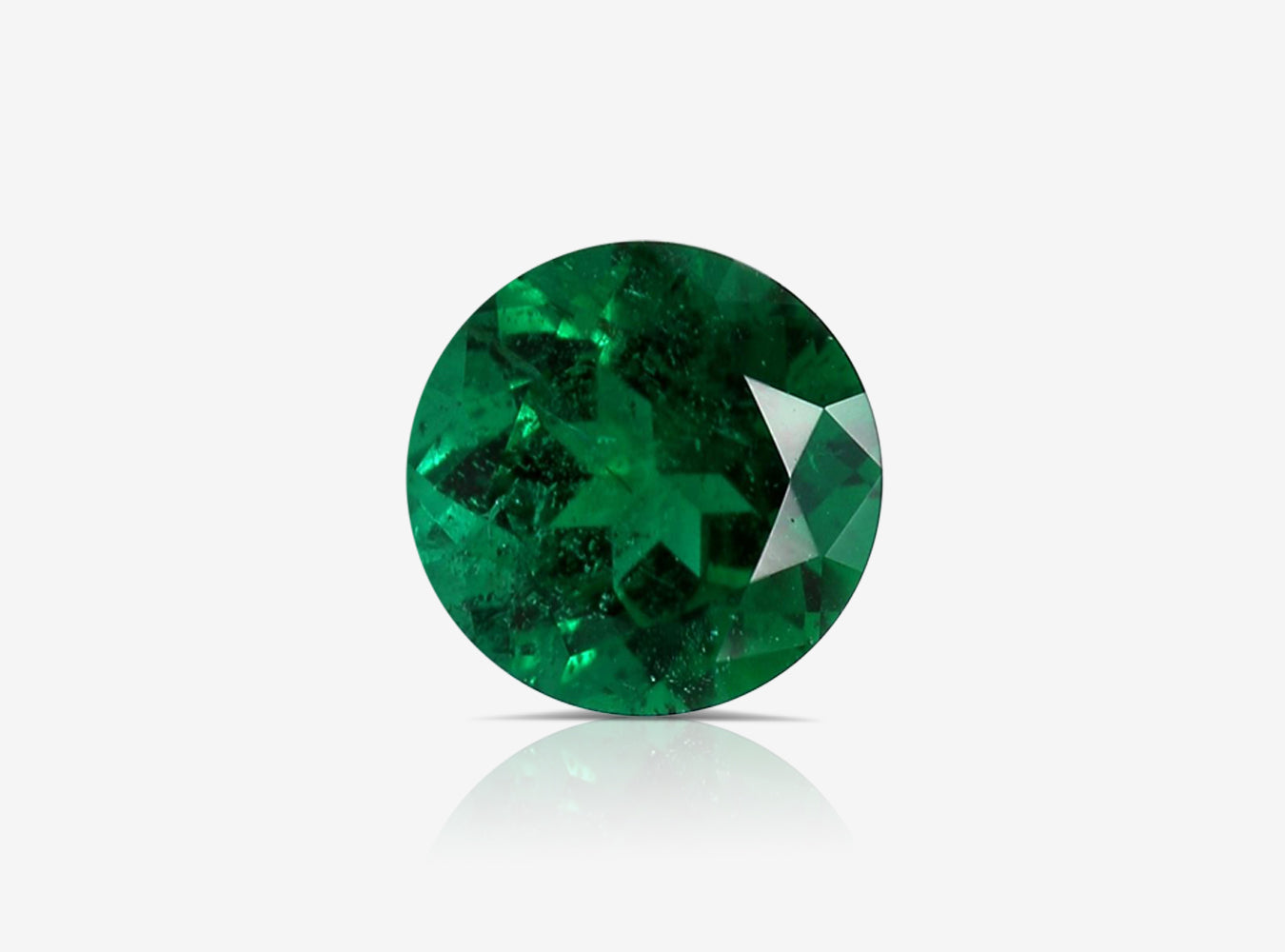 1.19 ct. Round Brilliant Emerald ICA Minor