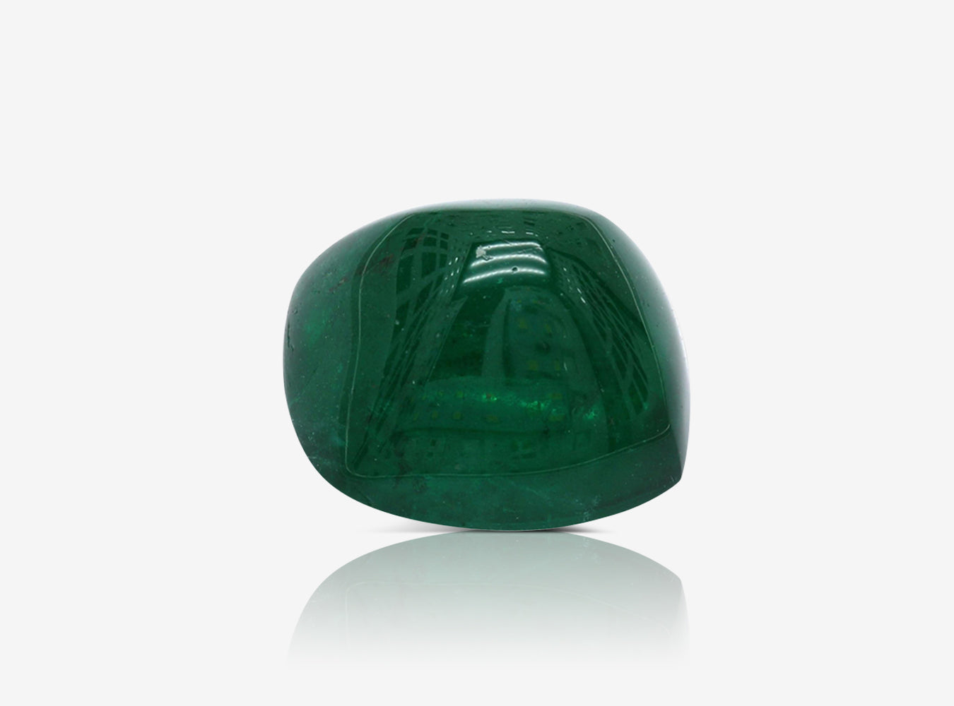 22.67 ct. Cabochon Emerald GRS Minor