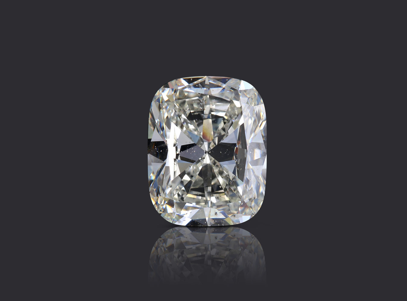 10.43 ct. Cushion Brilliant Diamond J SI2 Faint GIA